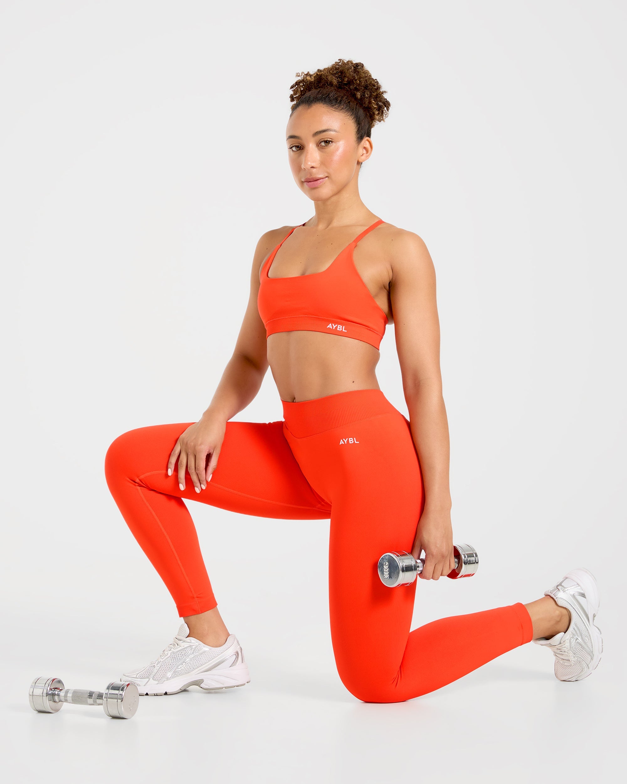 Enhance Seamless Sports Bra - Summer Oranje