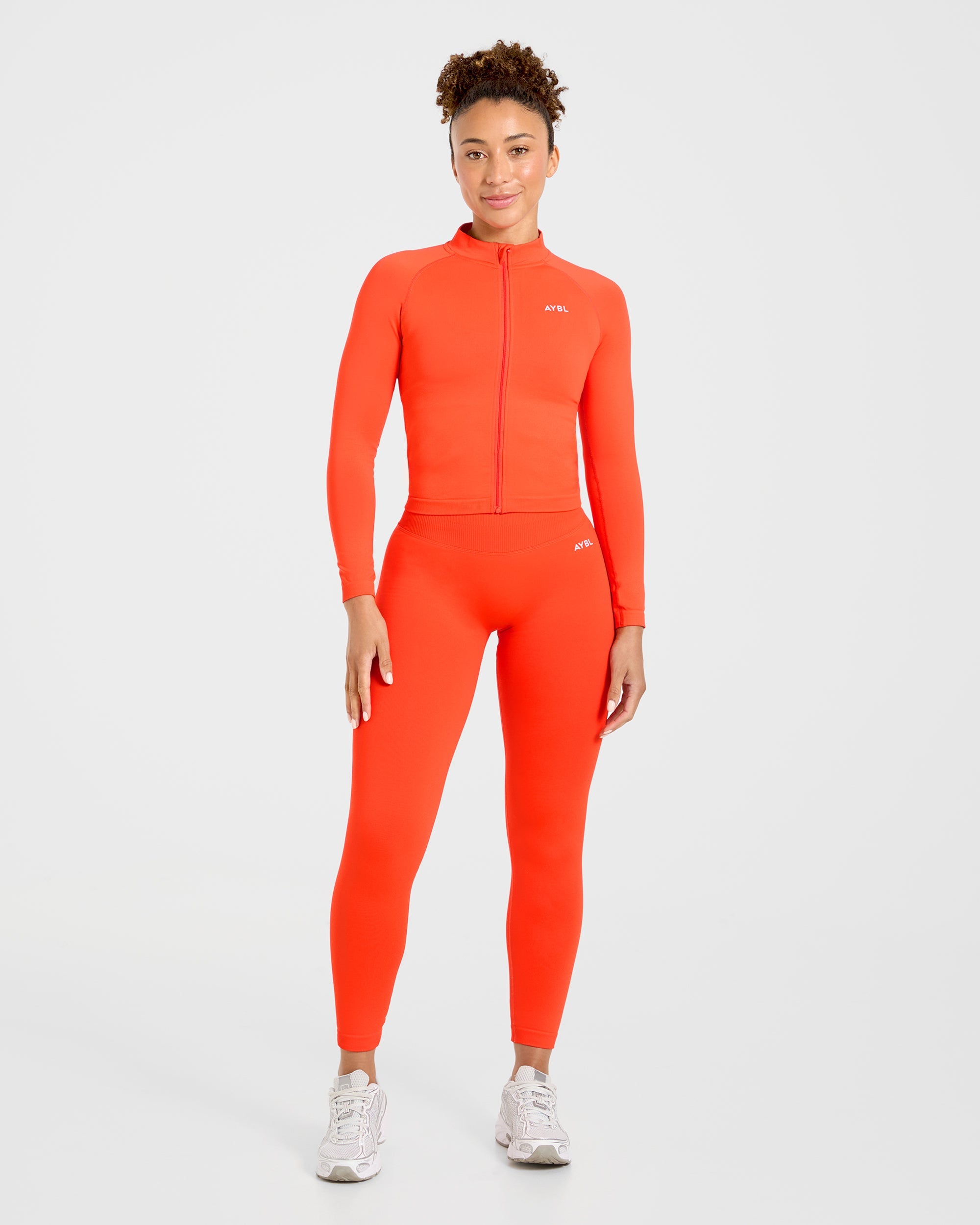 Enhance Seamless Jacket - Summer Oranje