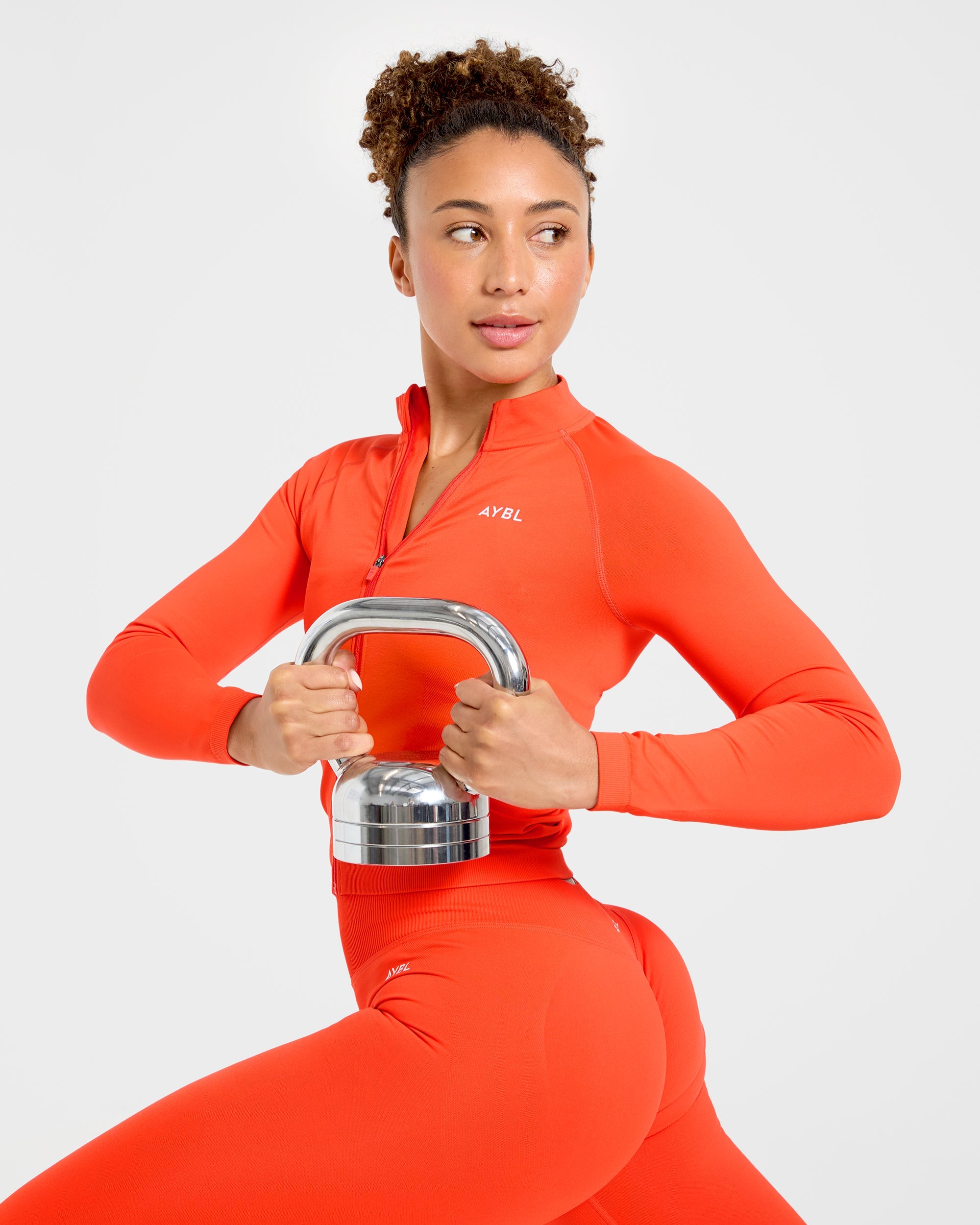 Enhance Seamless Jacket - Summer Oranje