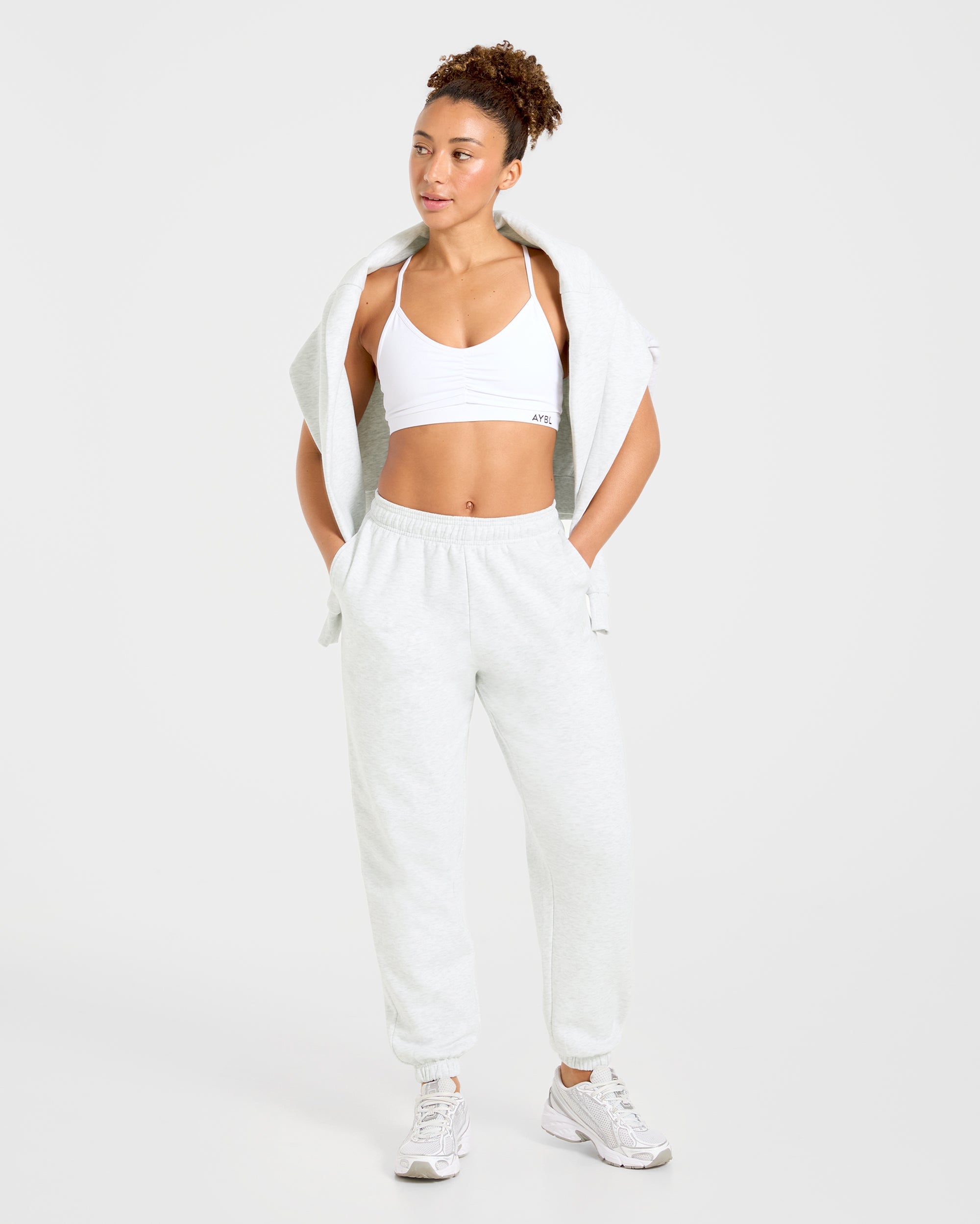 Lifestyle Oversized Joggers - Heather Grijs
