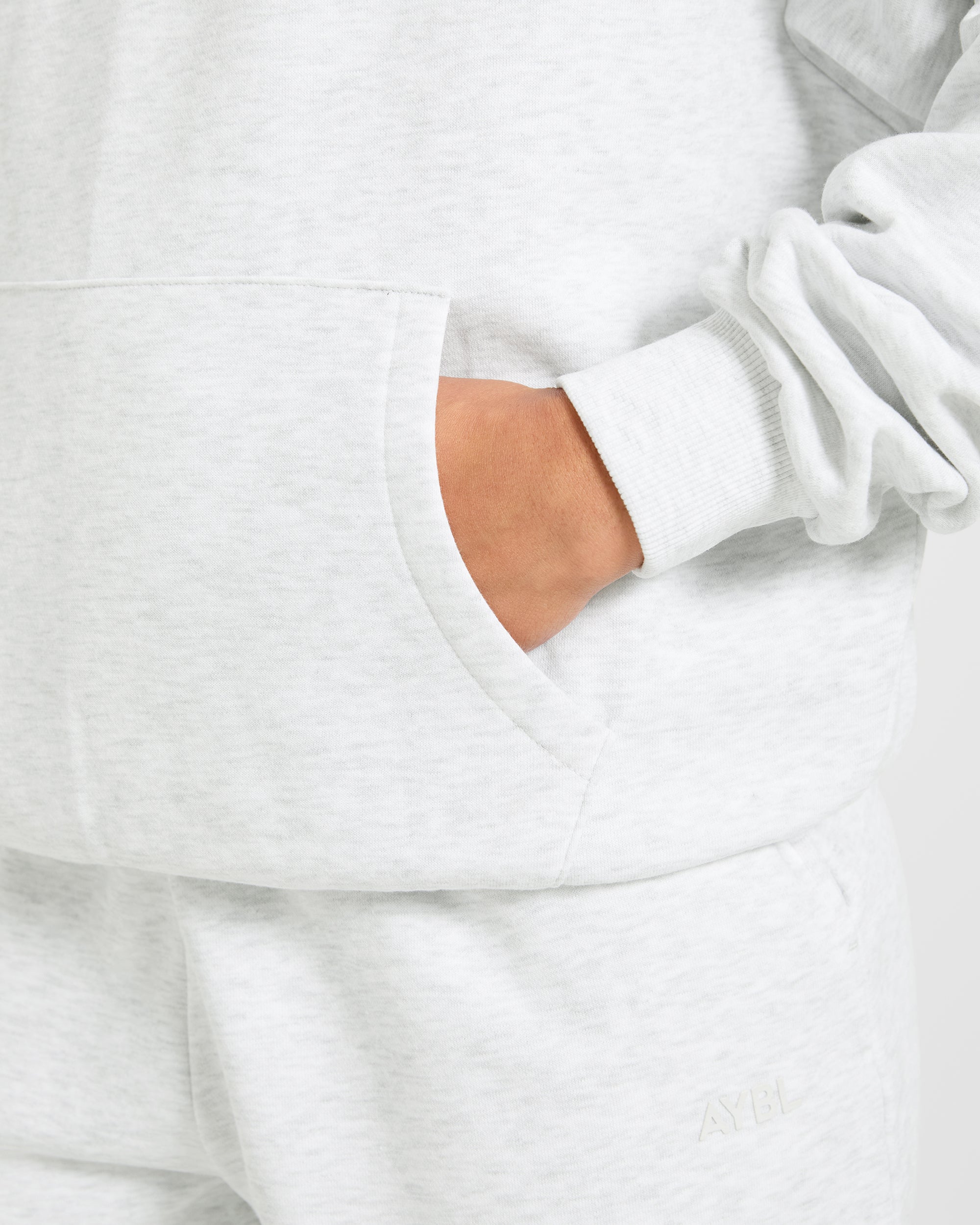 Lifestyle Oversized Hoodie - Heather Grijs