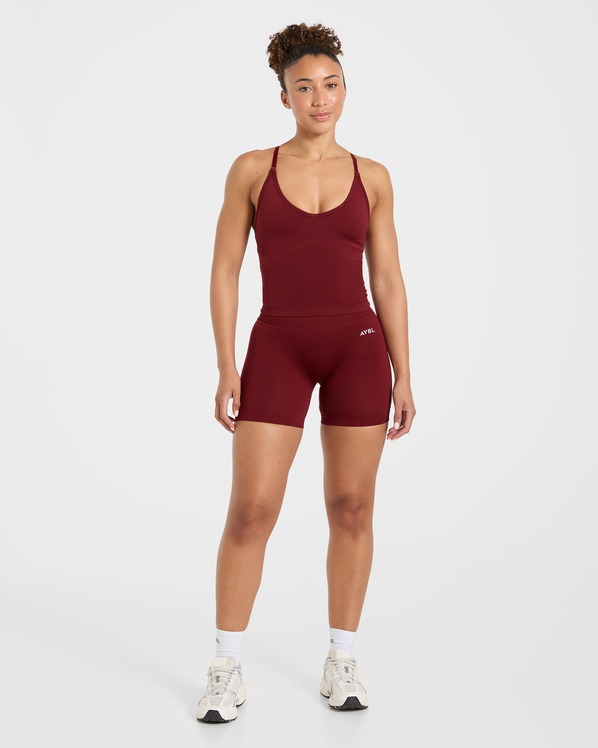 Adapt Seamless Tank Top - Autumn Rood