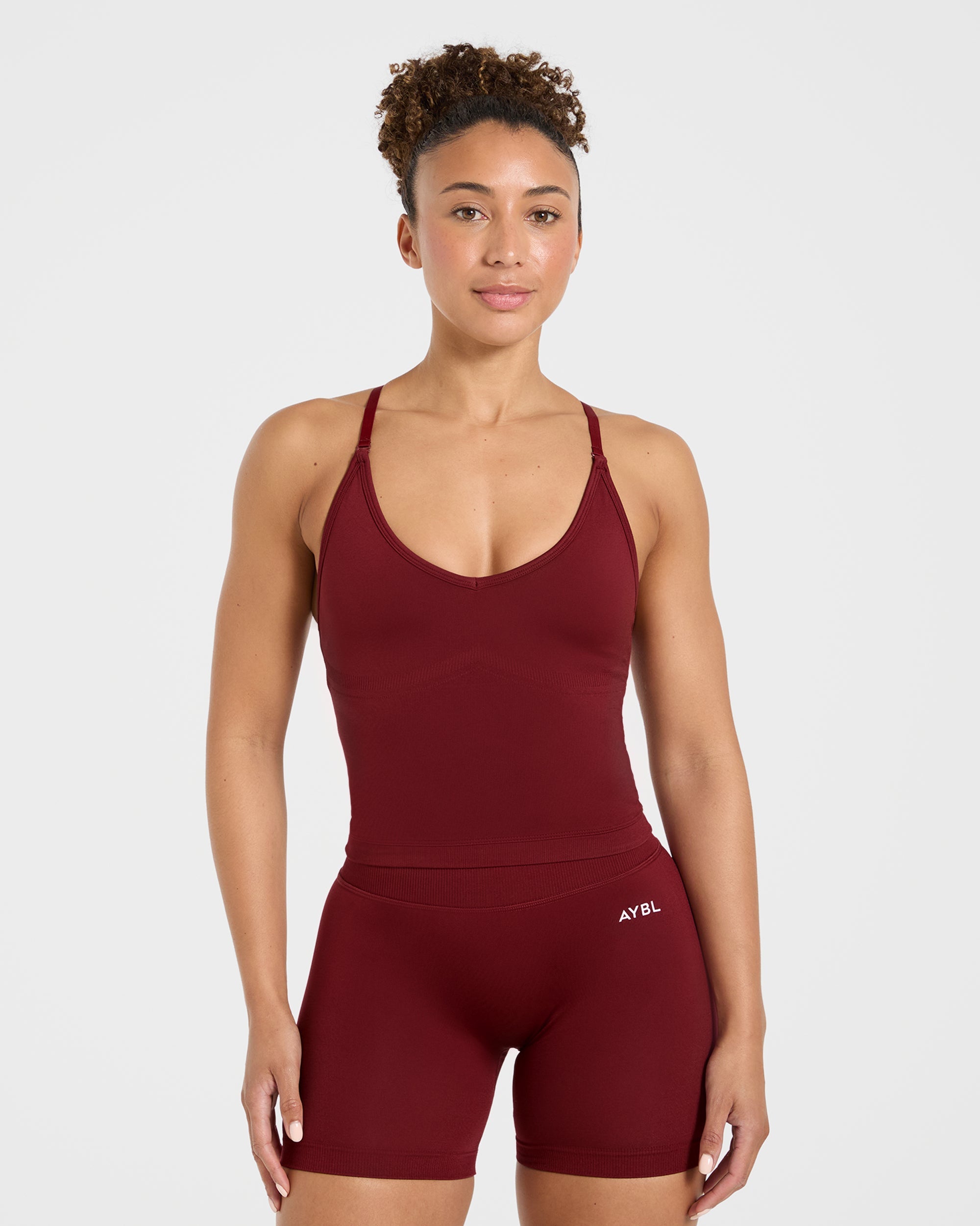 Adapt Seamless Tank Top - Autumn Rood
