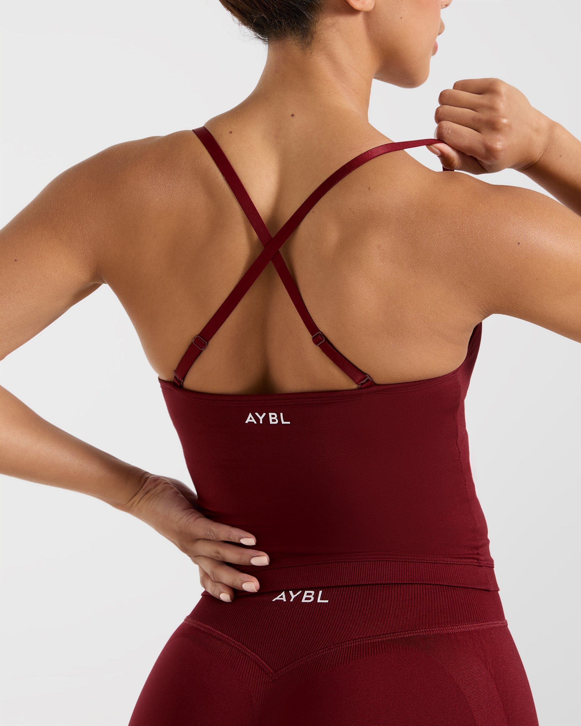 Adapt Seamless Tank Top - Autumn Rood