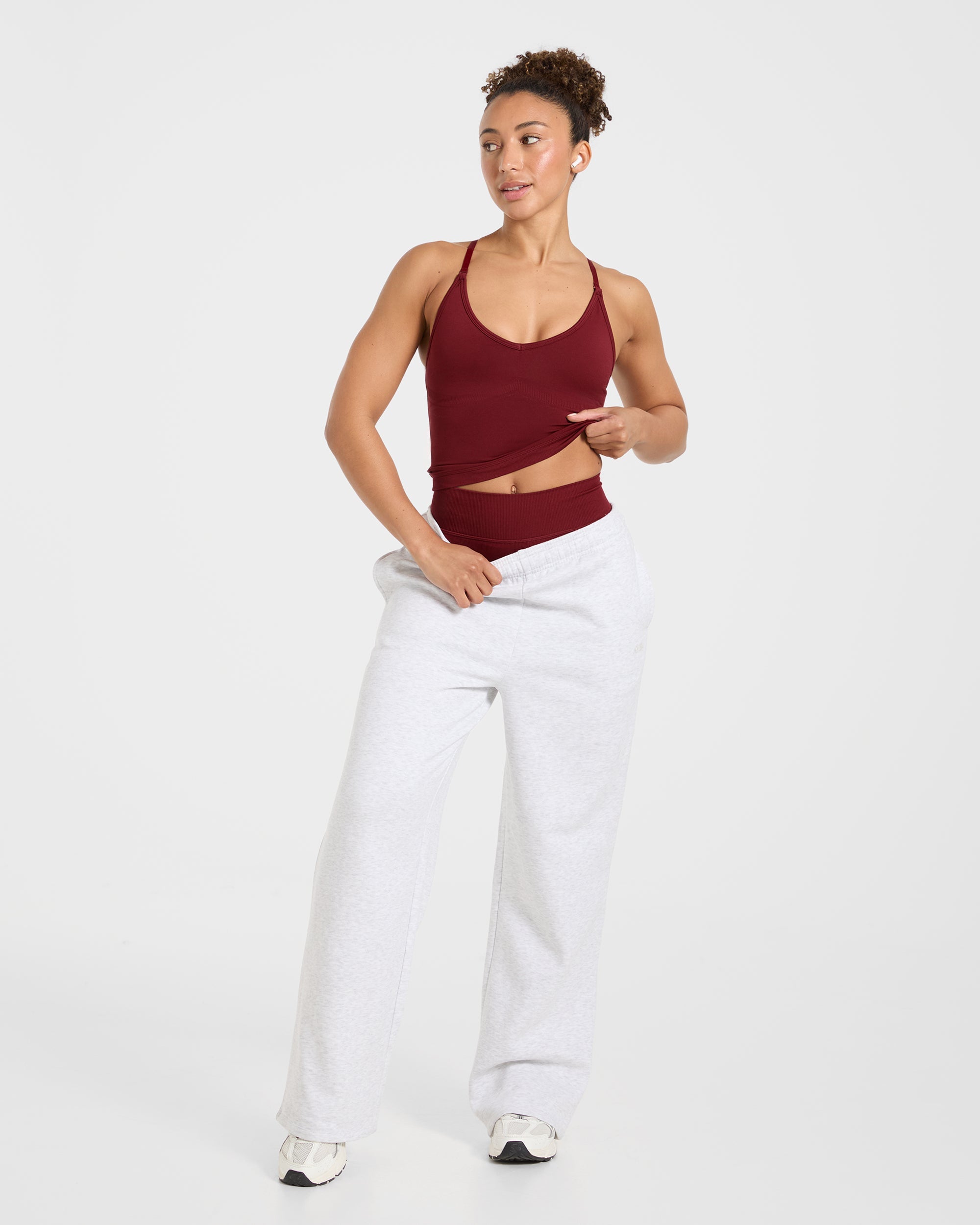 Adapt Seamless Tank Top - Autumn Rood