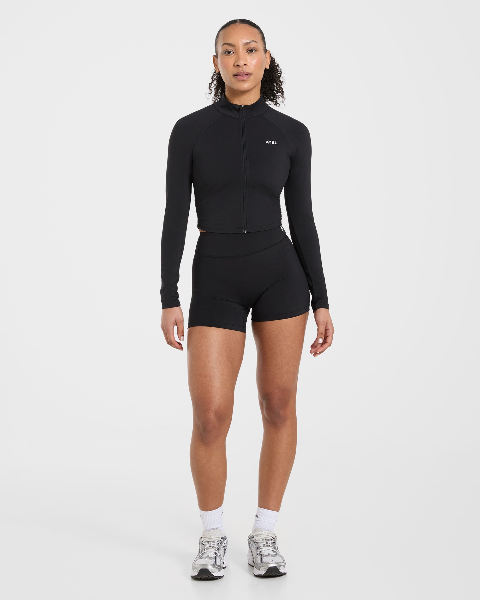 Physique Zip Up Jacket - Zwart