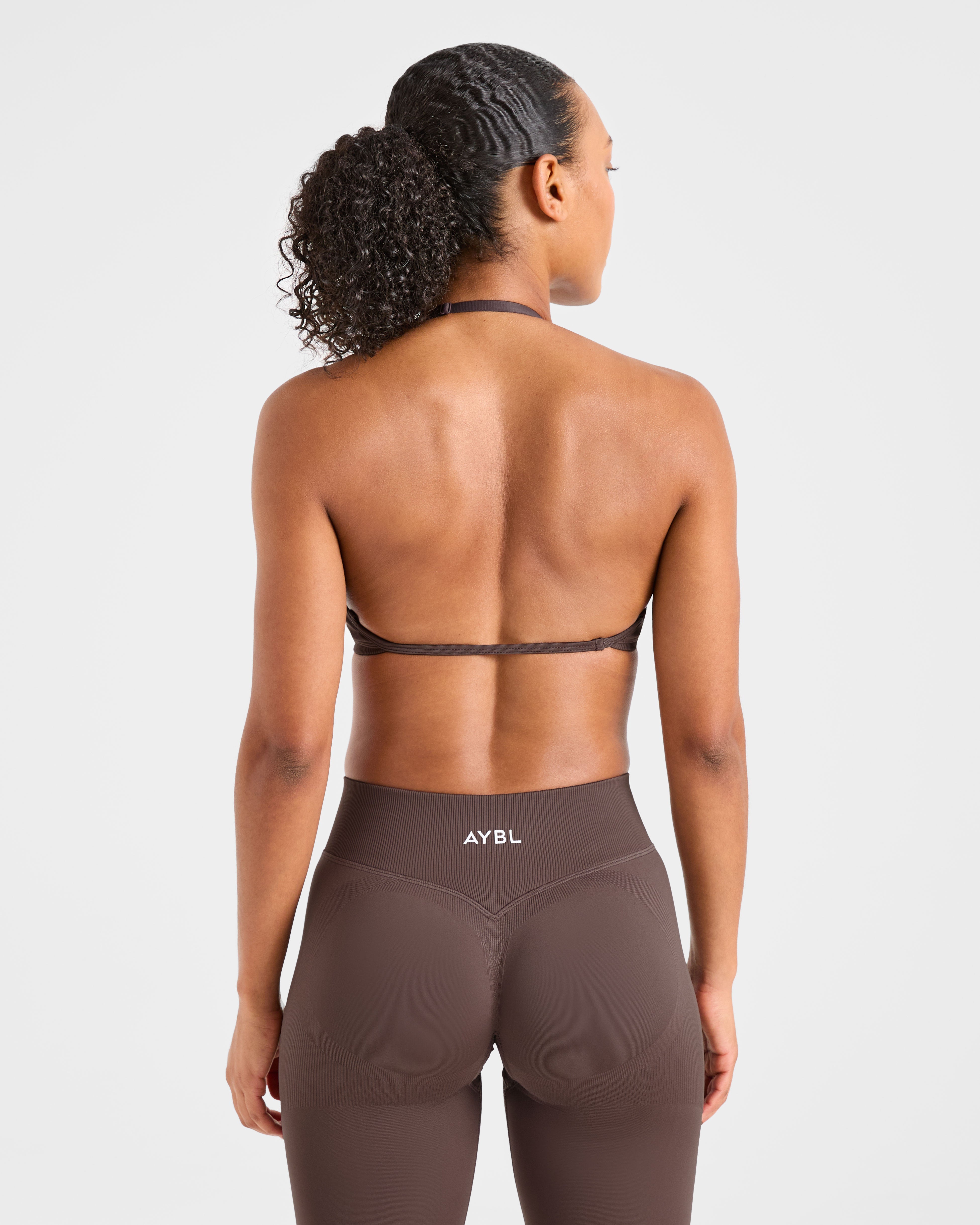 Adapt Seamless Strappy Sports Bra - Bruin