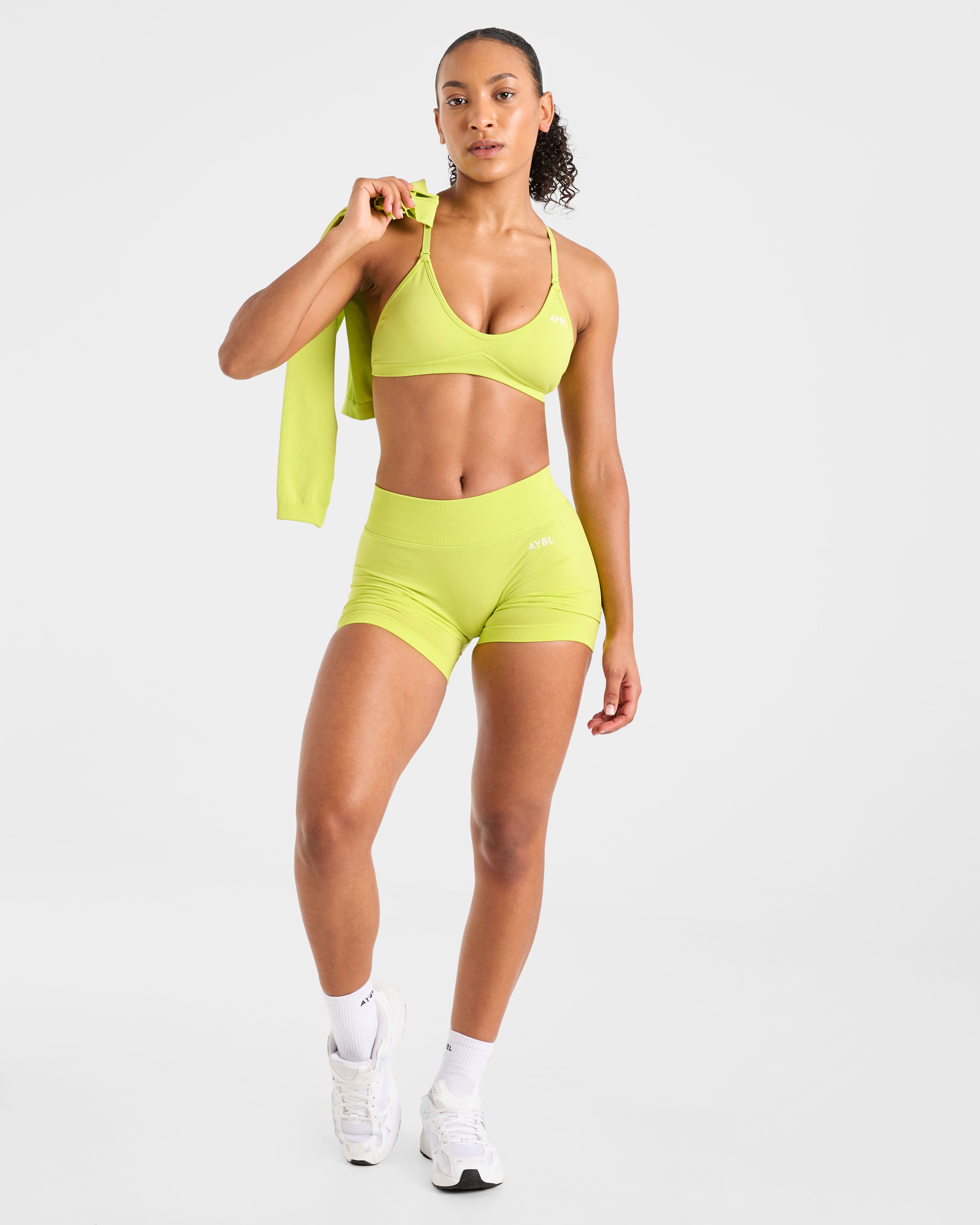 Adapt Seamless Shorts - Lime Groen