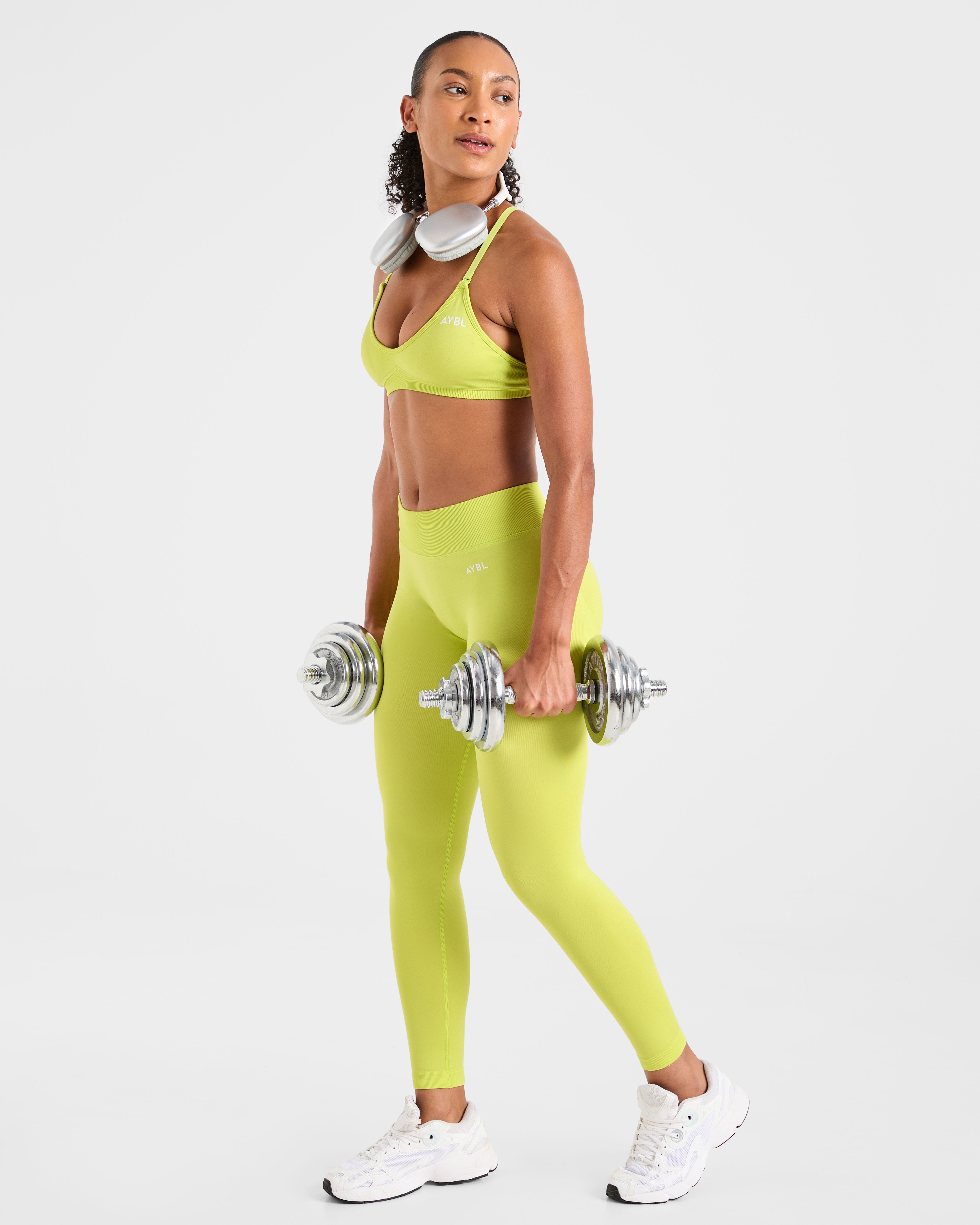 Adapt Seamless Leggings - Lime Groen