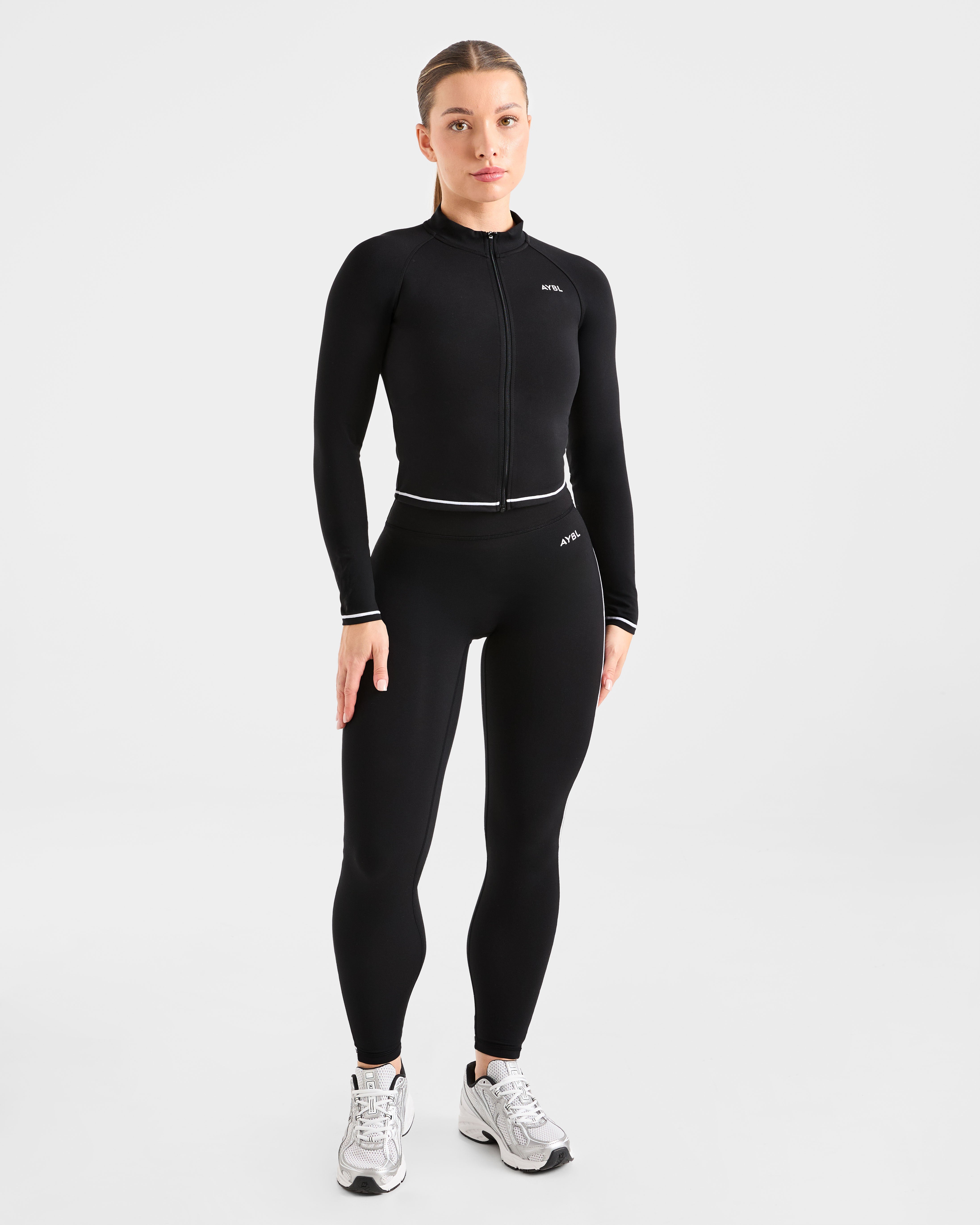 Form Zip Up Jacket - Zwart