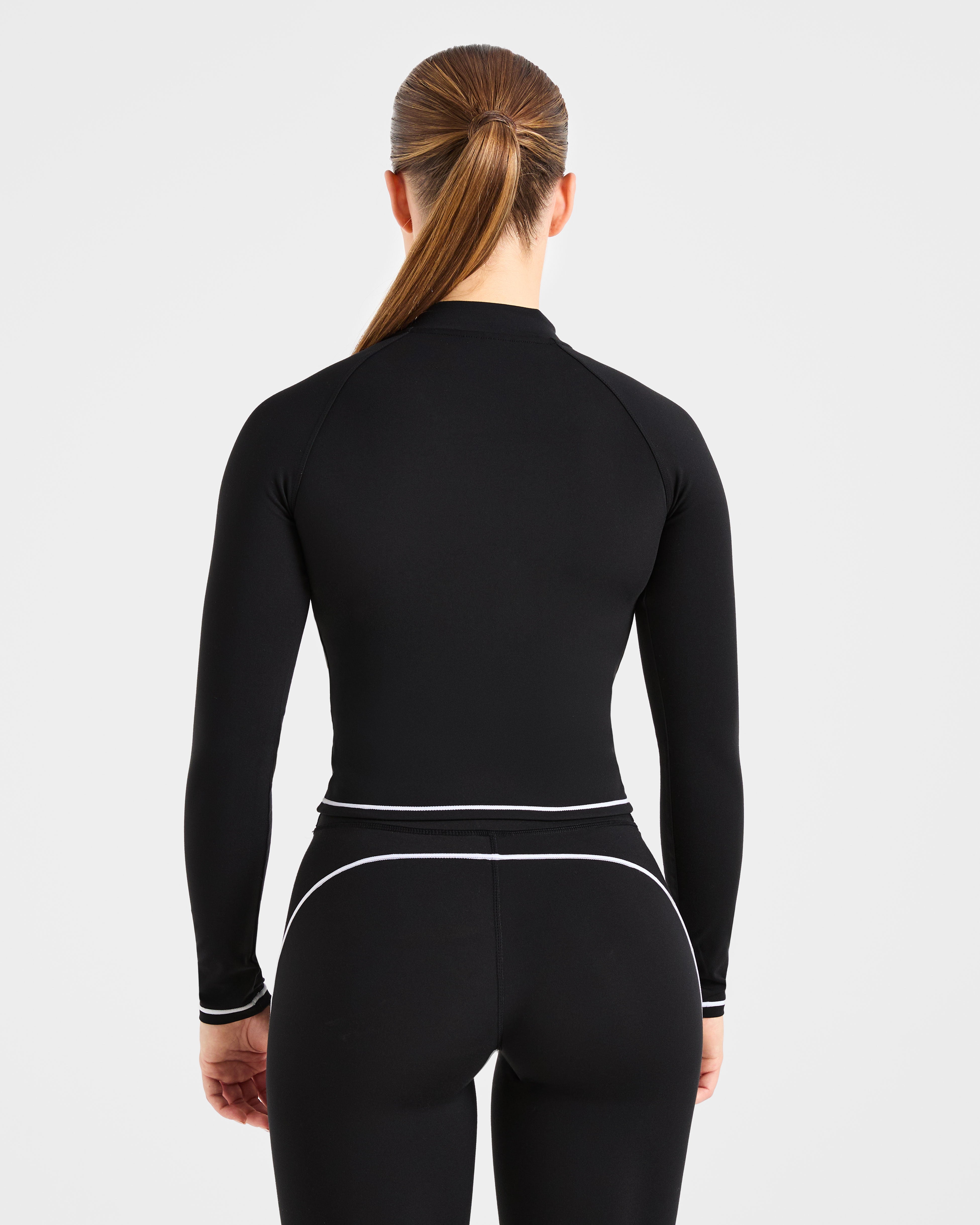 Form Zip Up Jacket - Zwart