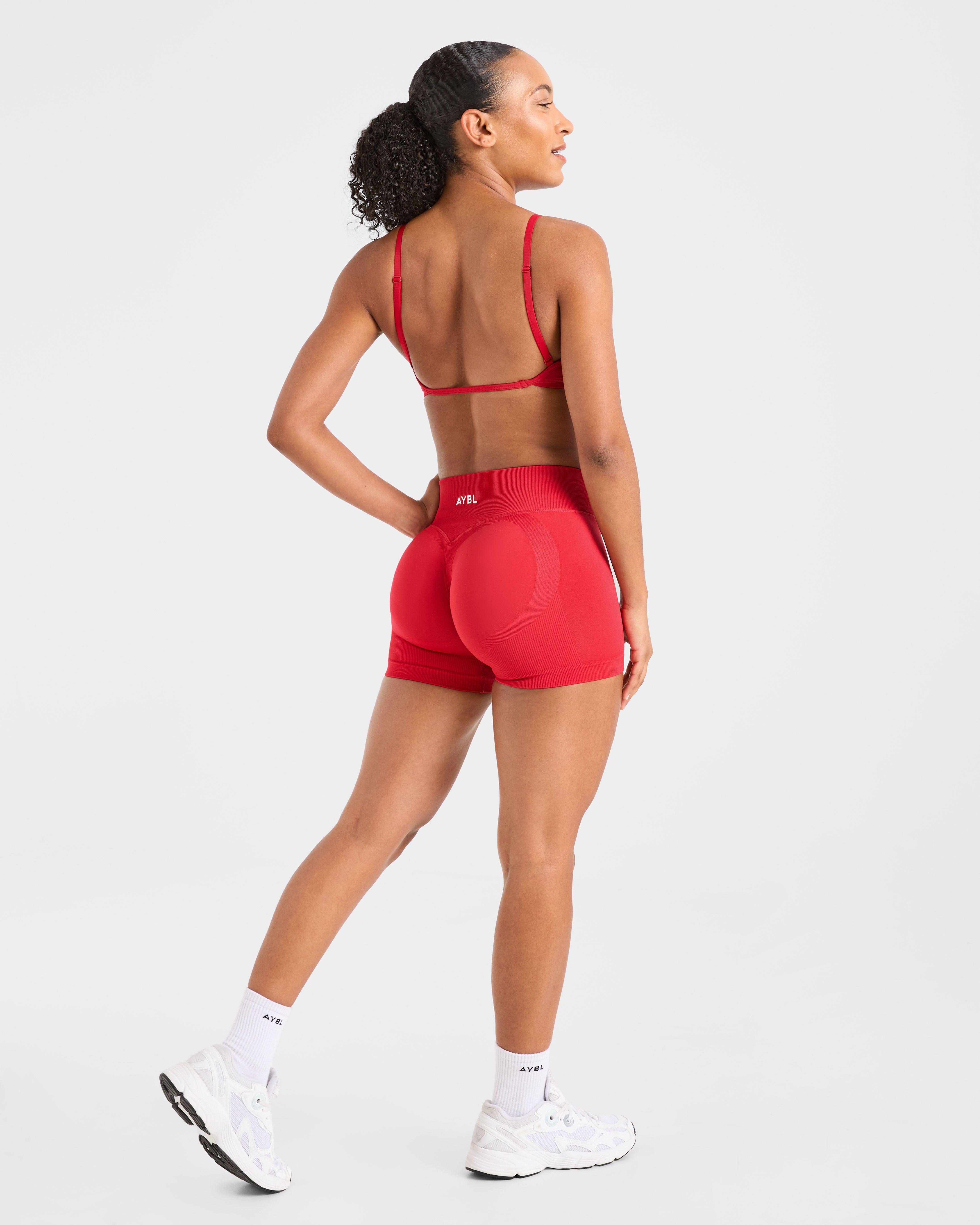 Adapt Seamless Shorts - Salsa Rood