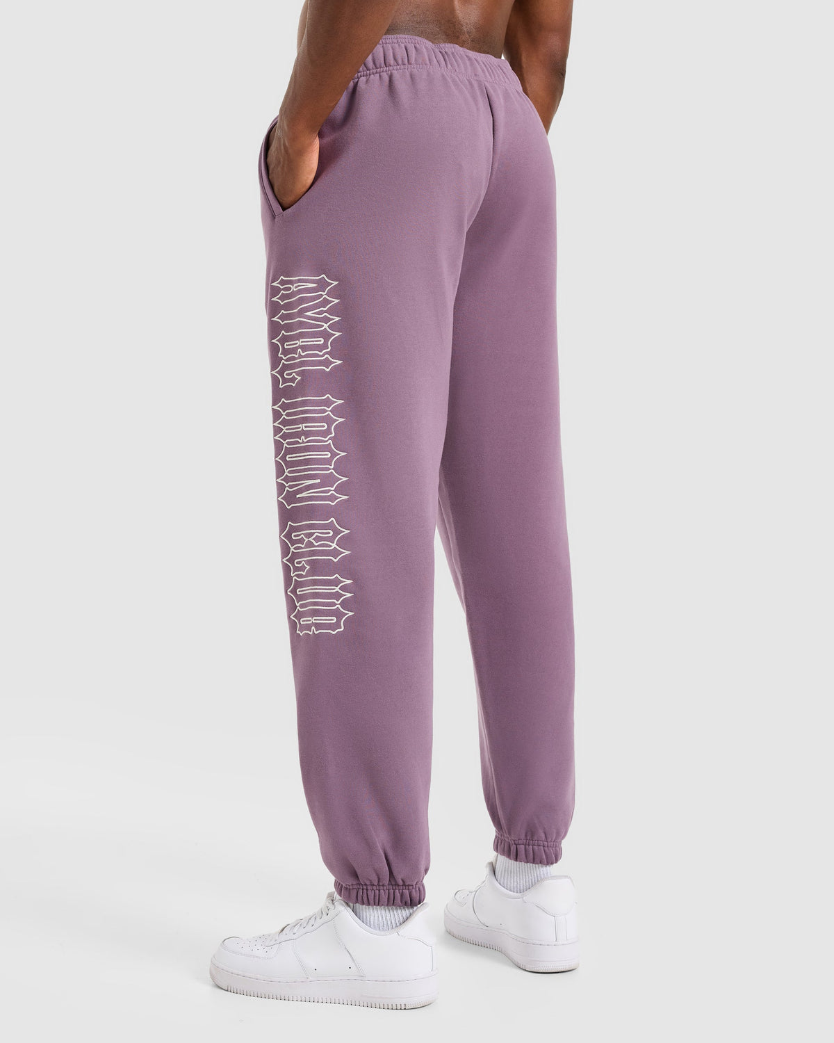 AYBL Iron Club Oversized Joggers - Midnight Paars