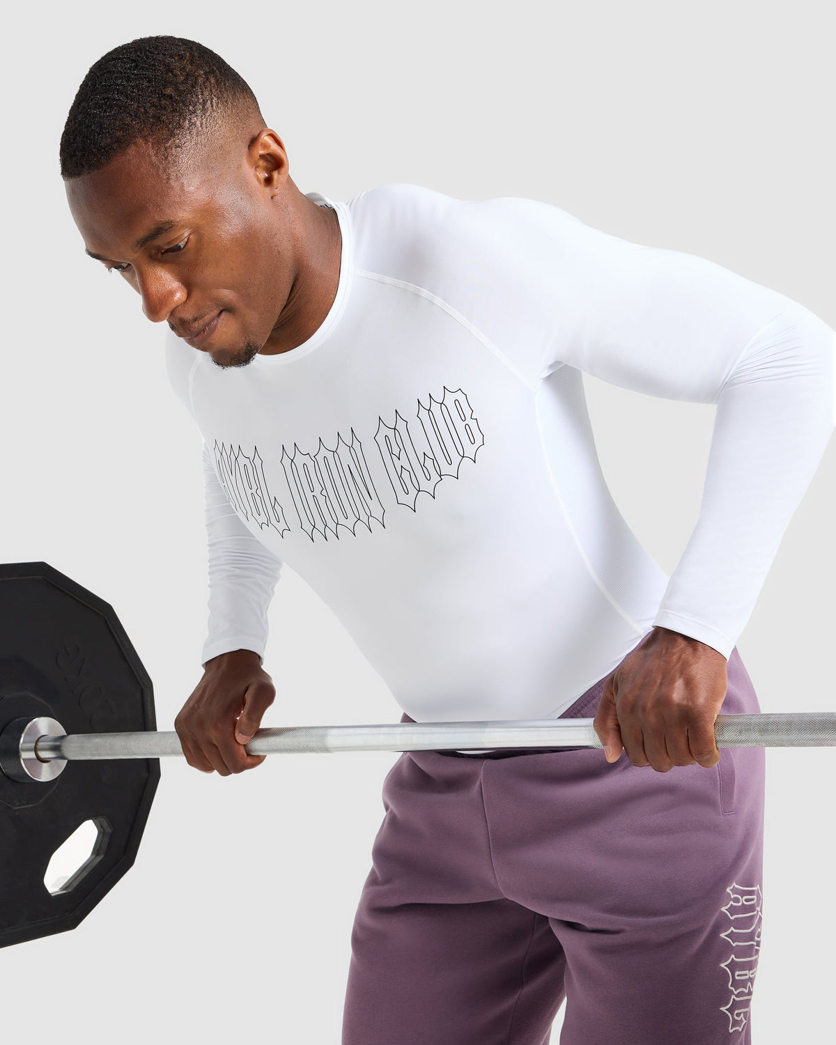 AYBL Iron Club Compression Long Sleeve - Wit