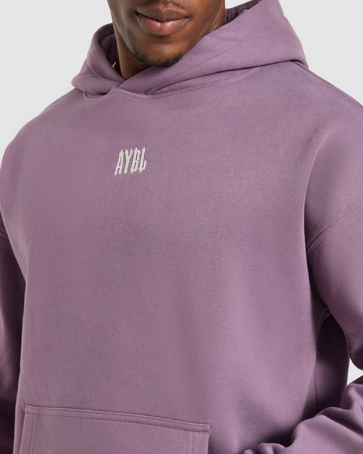 AYBL Iron Club Oversized Hoodie - Midnight Paars