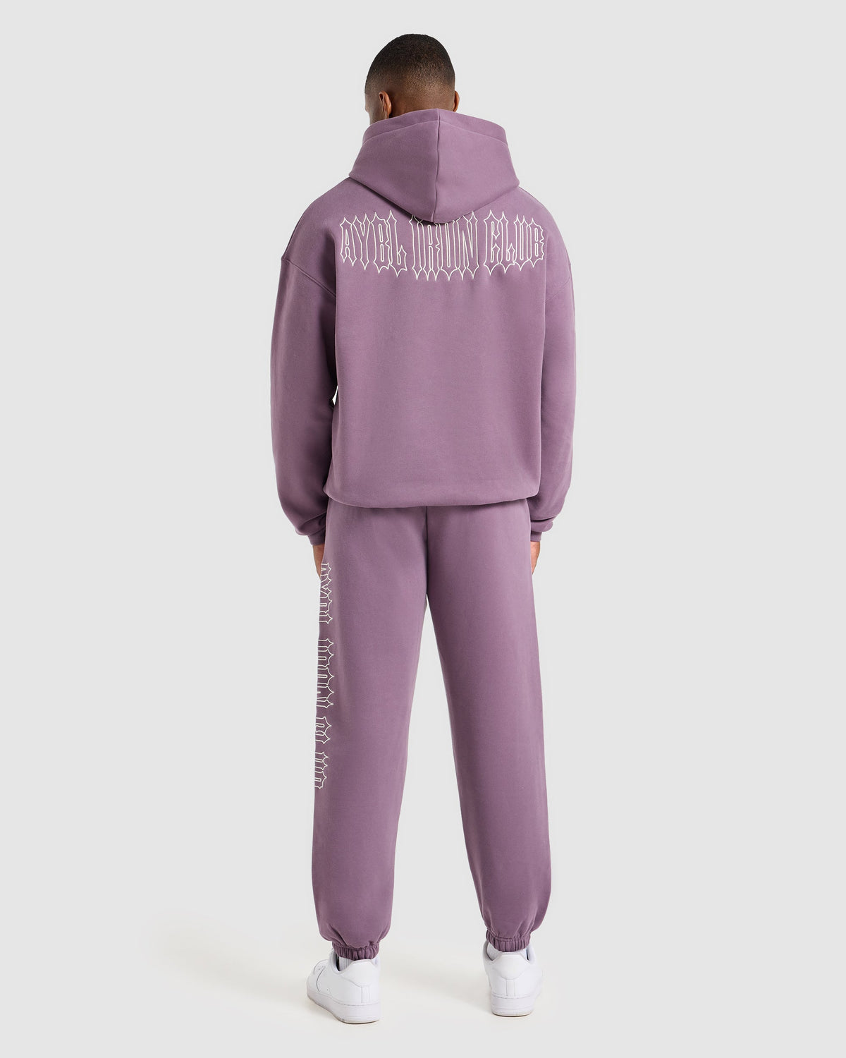 AYBL Iron Club Oversized Hoodie - Midnight Paars