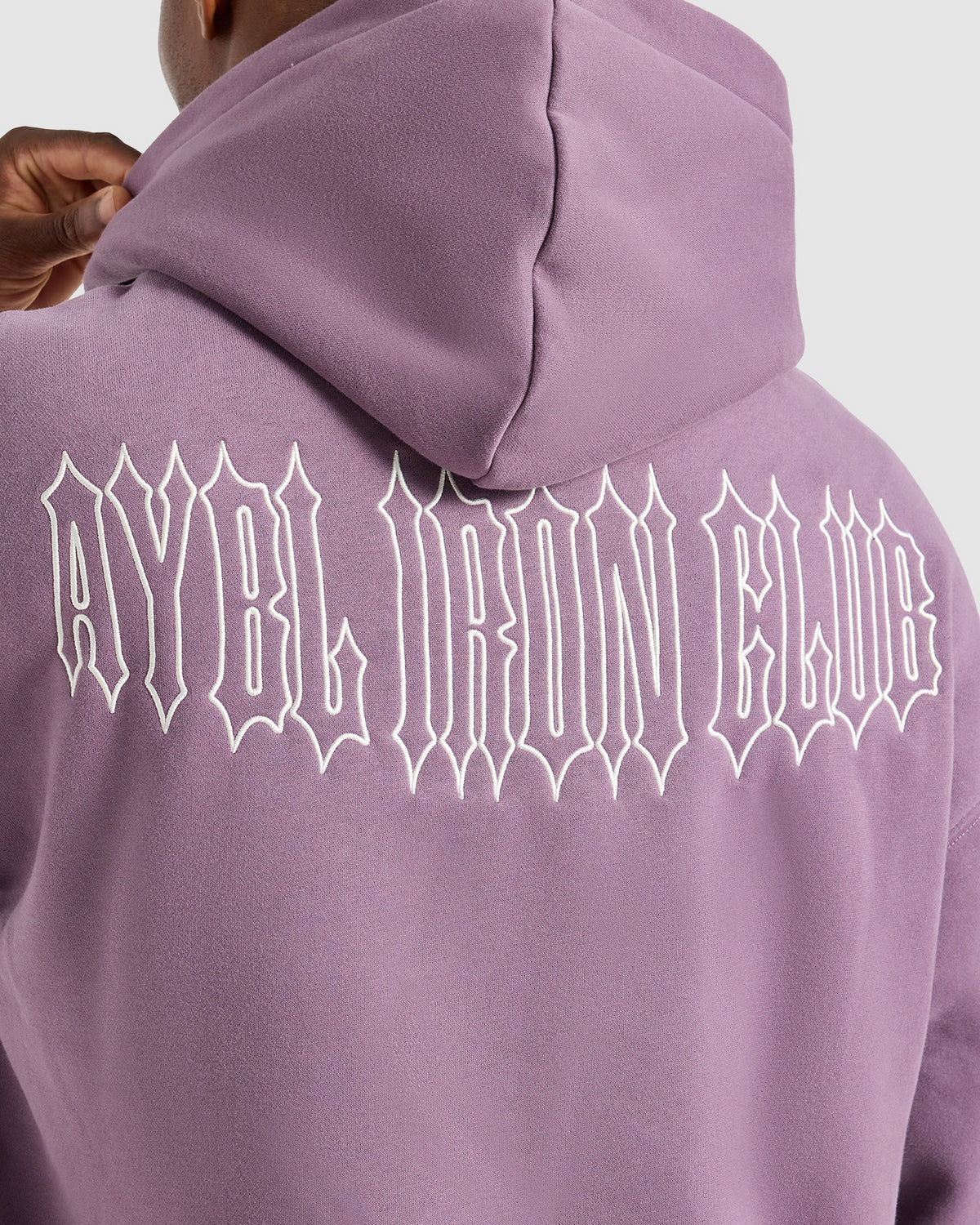 AYBL Iron Club Oversized Hoodie - Midnight Paars