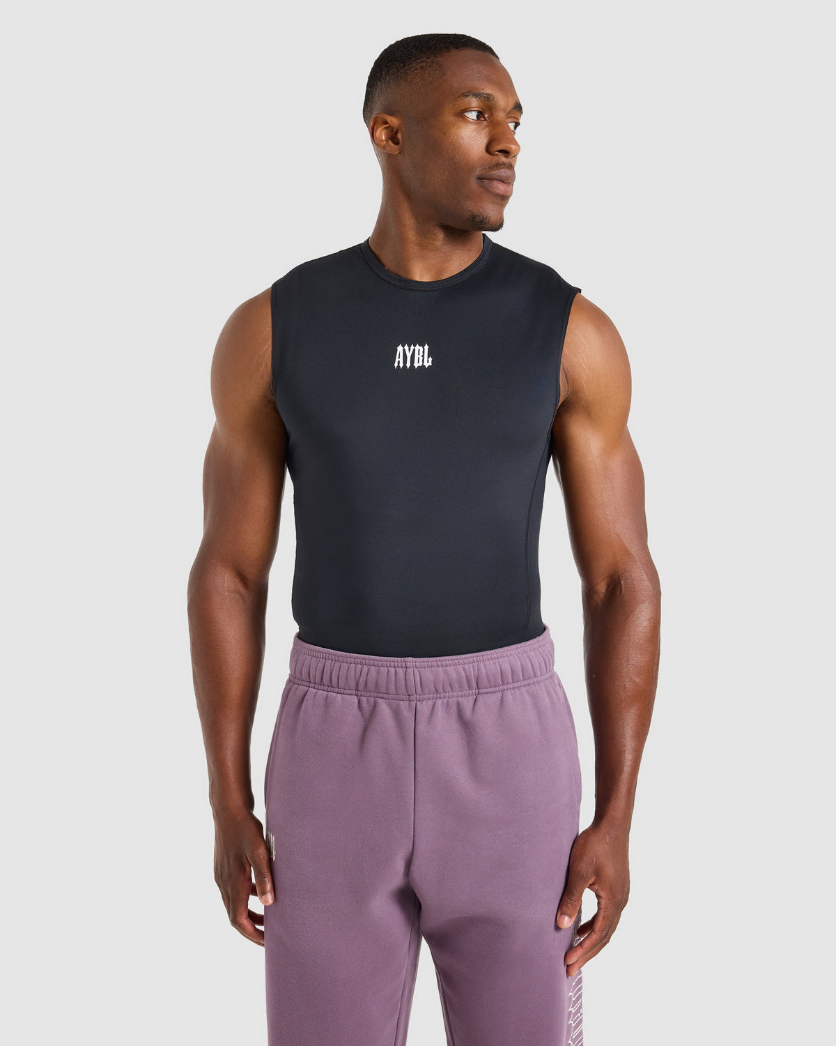 AYBL Iron Club Compression Tank - Zwart