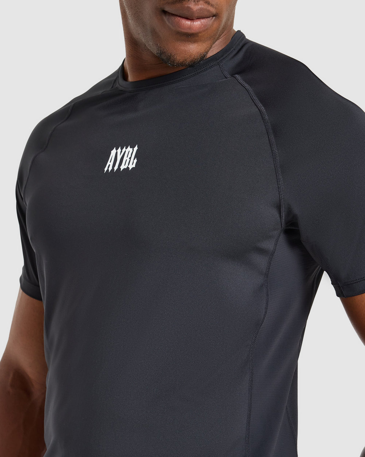 AYBL Iron Club Compression Relaxed T Shirt - Zwart