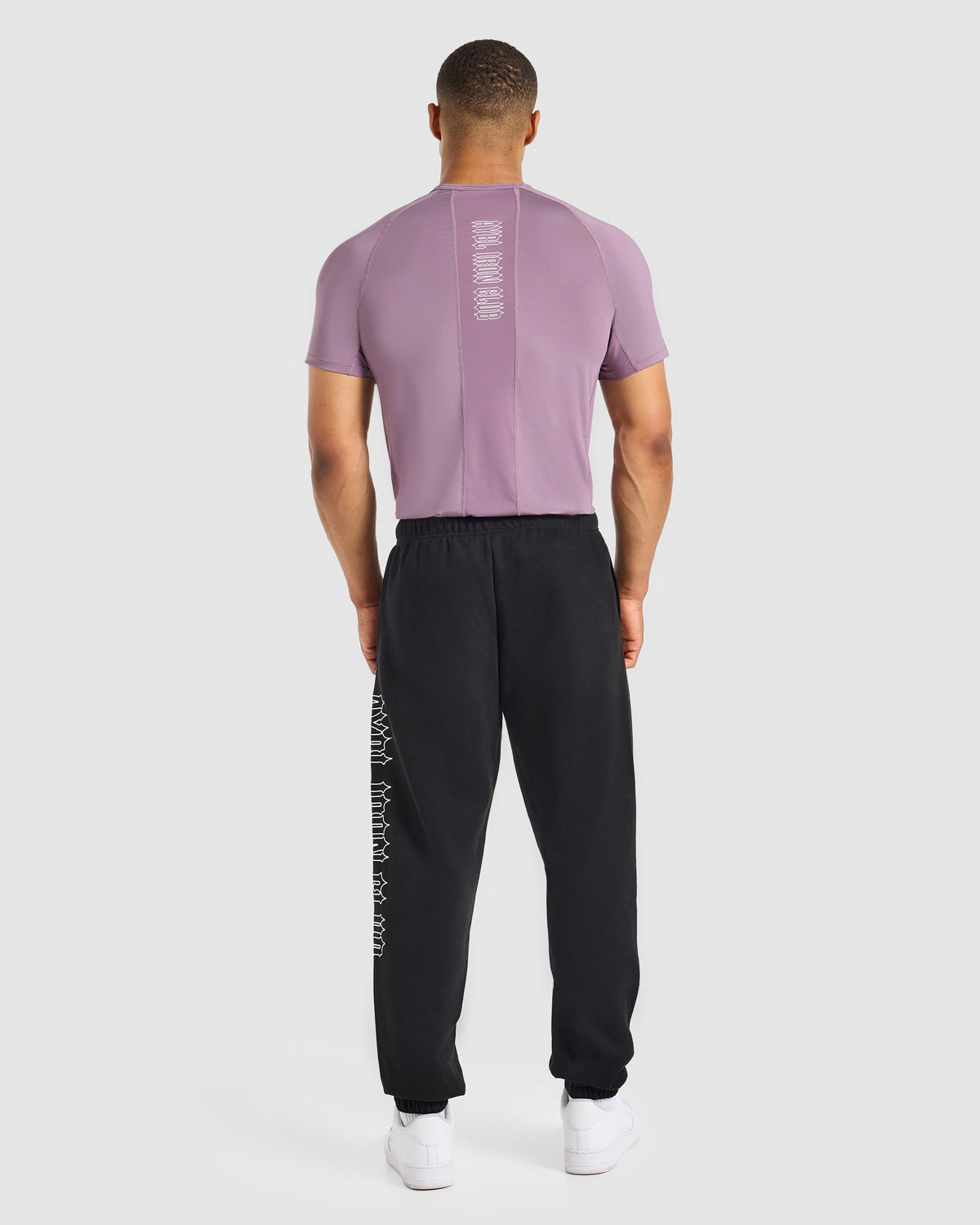 AYBL Iron Club Compression Relaxed T Shirt - Midnight Paars