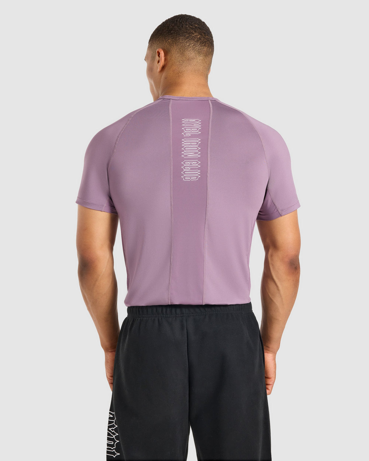 AYBL Iron Club Compression Relaxed T Shirt - Midnight Paars