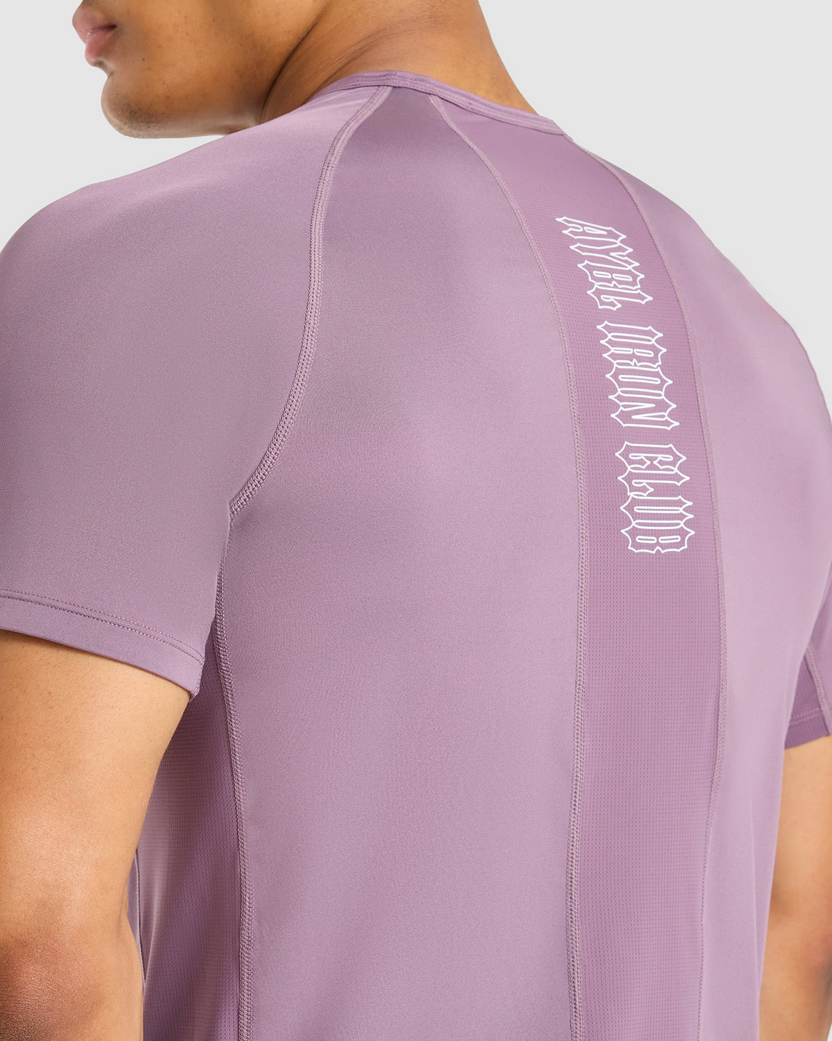 AYBL Iron Club Compression Relaxed T Shirt - Midnight Paars