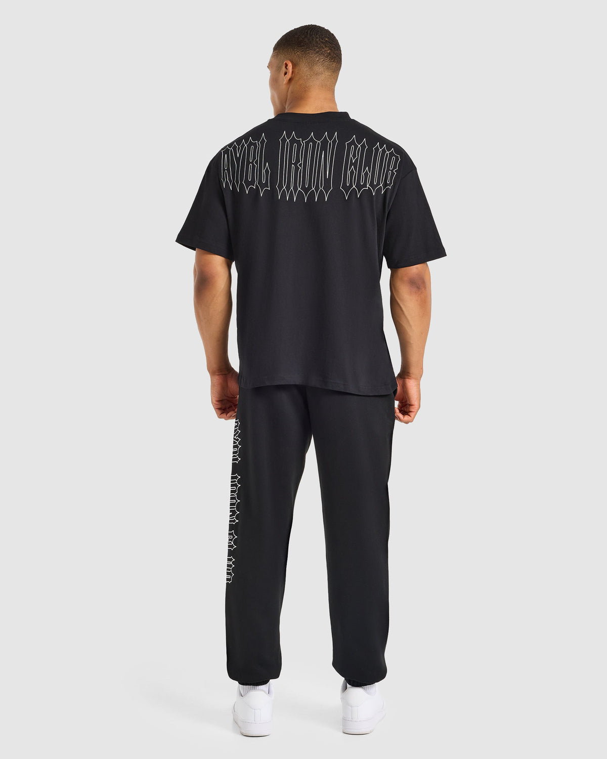 AYBL Iron Club Oversized Joggers - Zwart