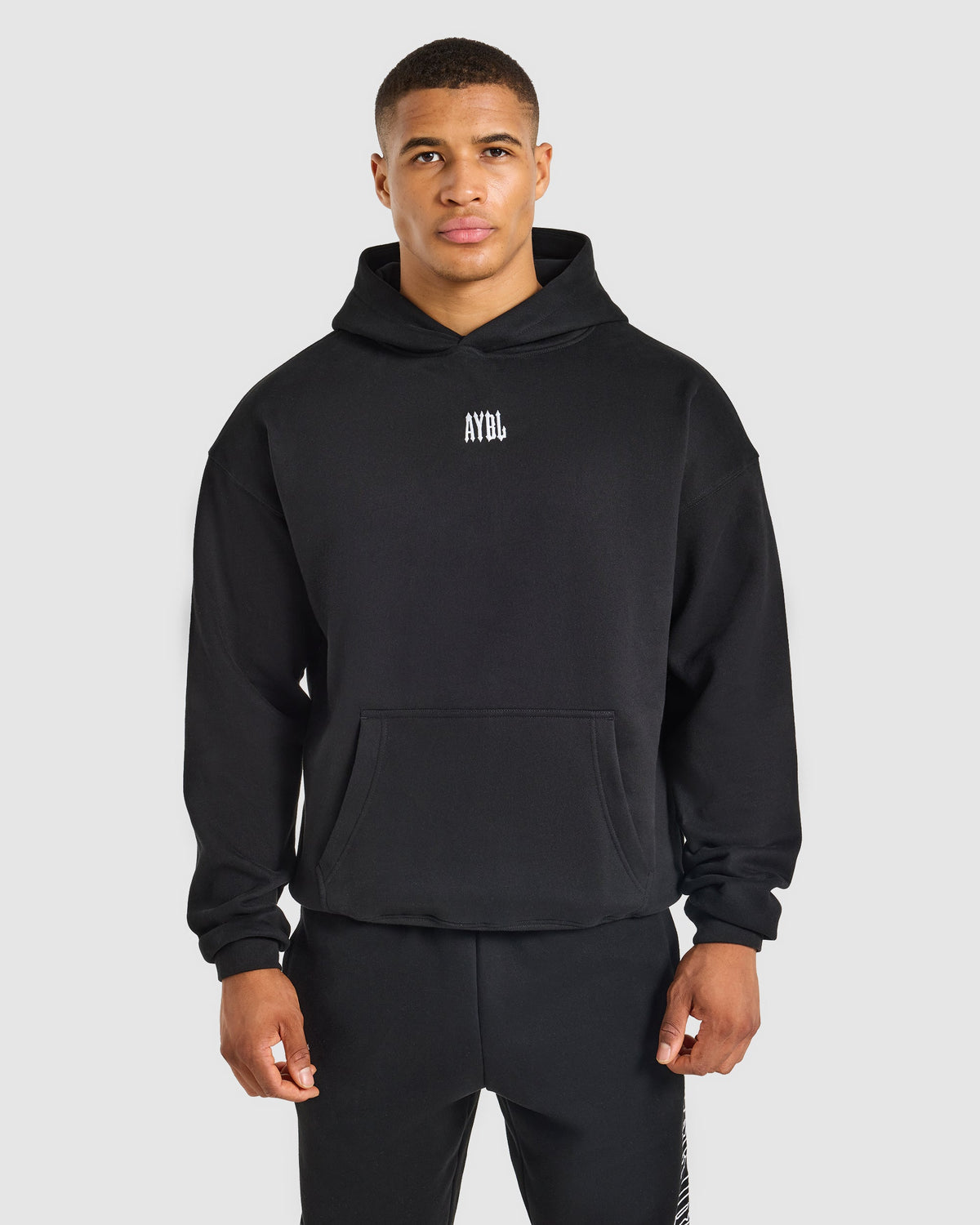 AYBL Iron Club Oversized Hoodie - Zwart