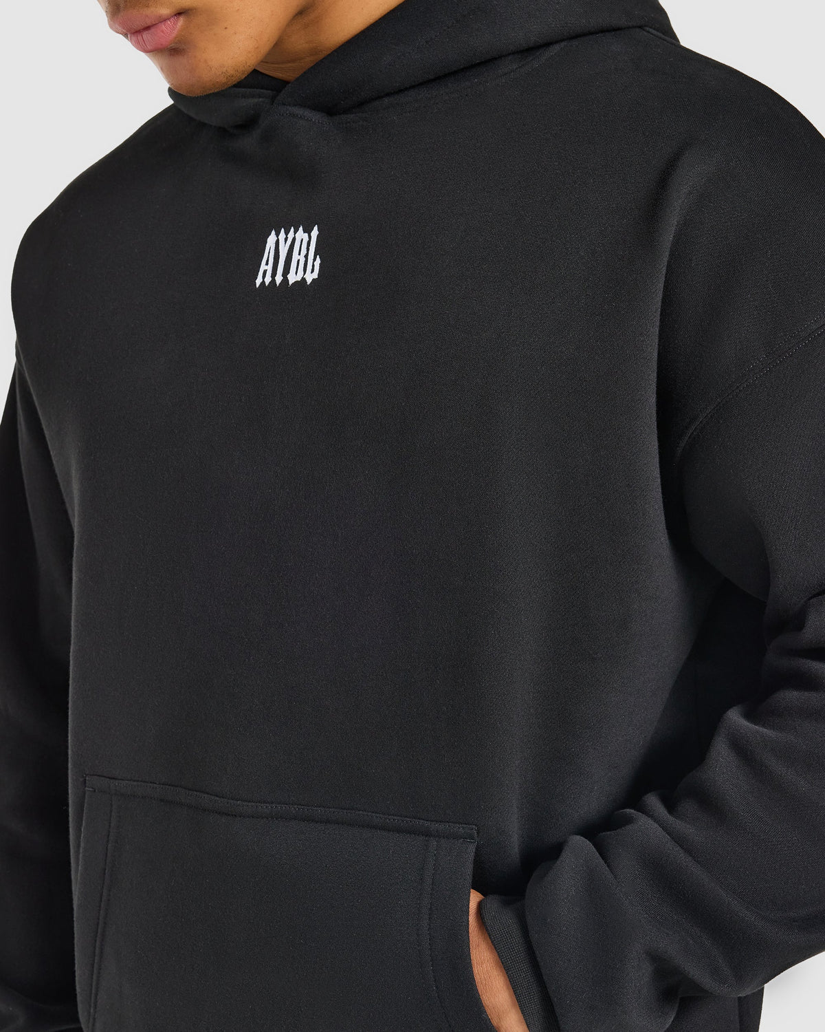 AYBL Iron Club Oversized Hoodie - Zwart