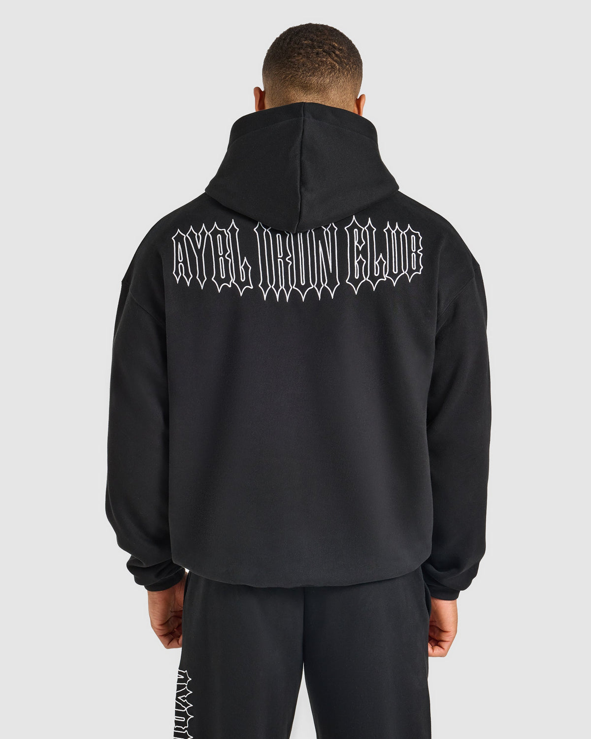 AYBL Iron Club Oversized Hoodie - Zwart