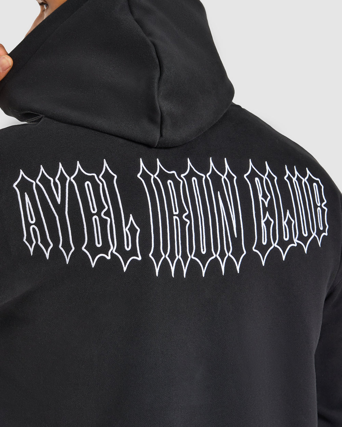 AYBL Iron Club Oversized Hoodie - Zwart