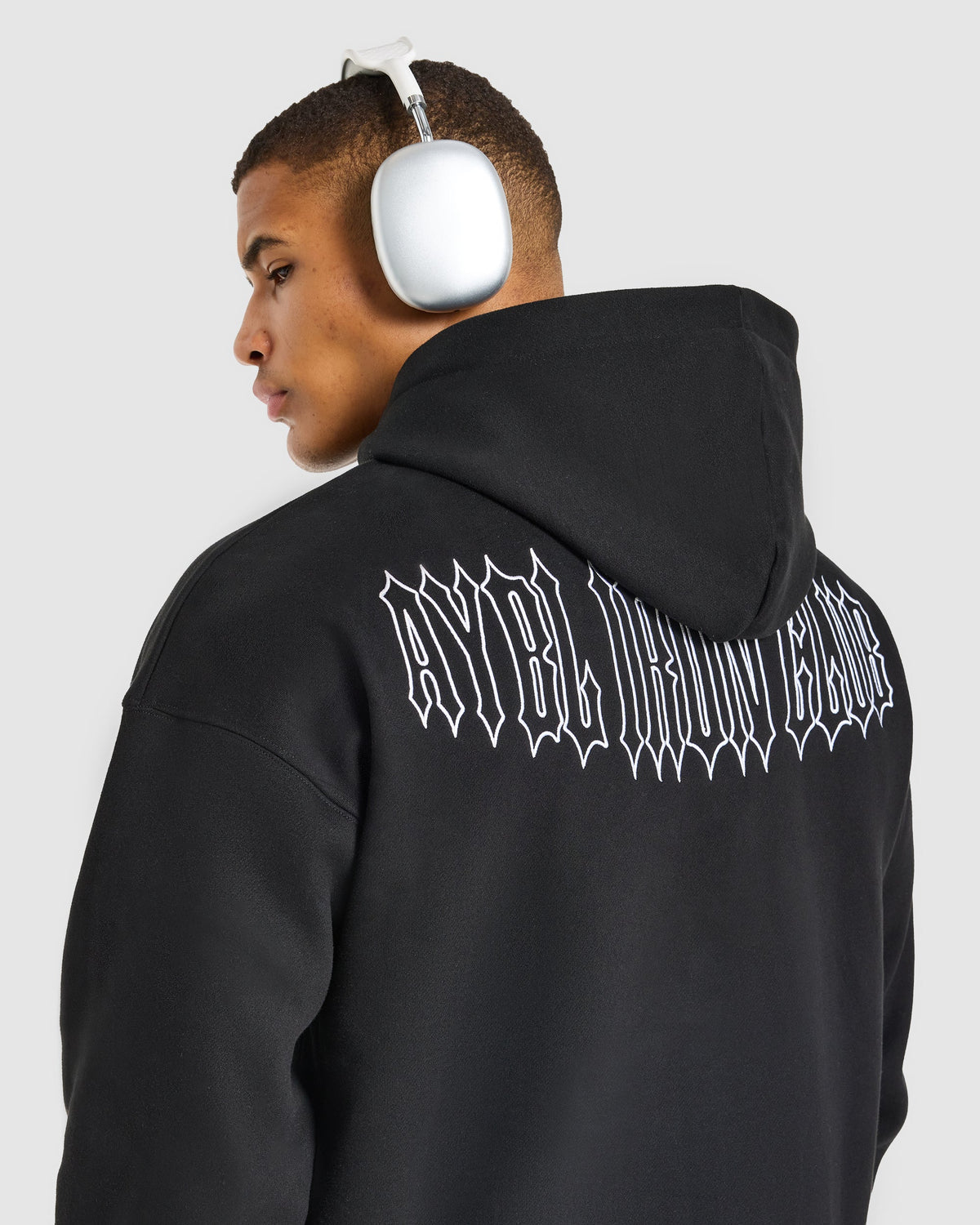 AYBL Iron Club Oversized Hoodie - Zwart