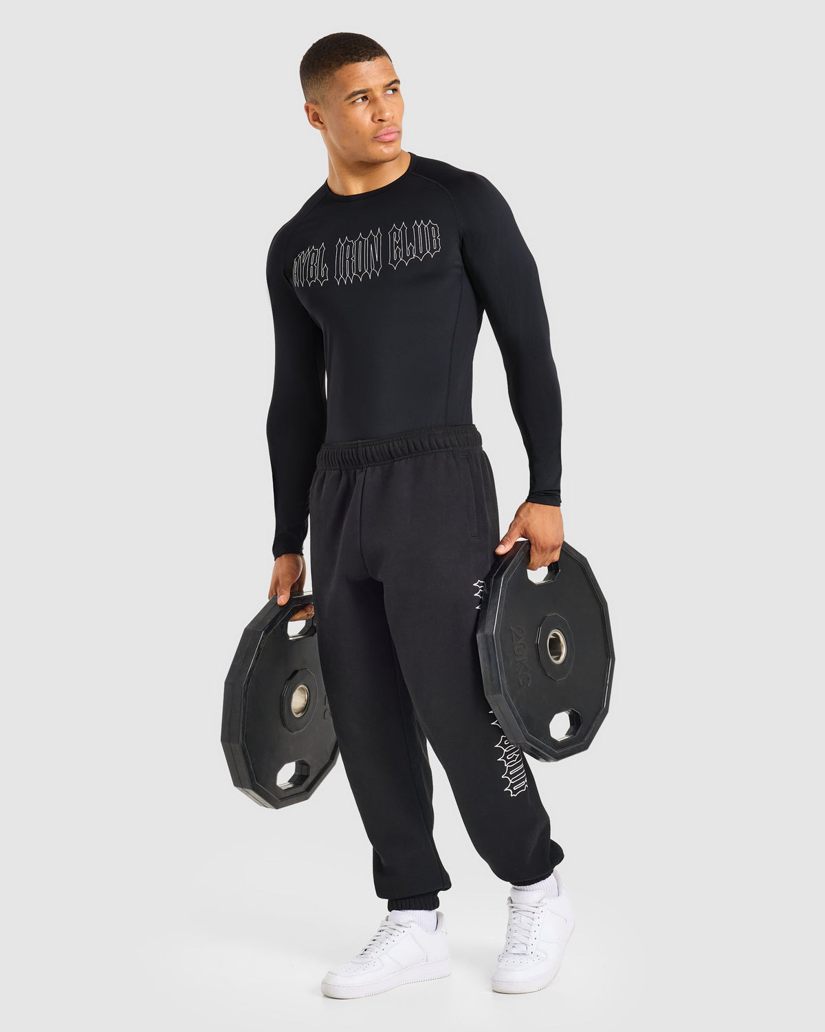AYBL Iron Club Compression Long Sleeve - Zwart