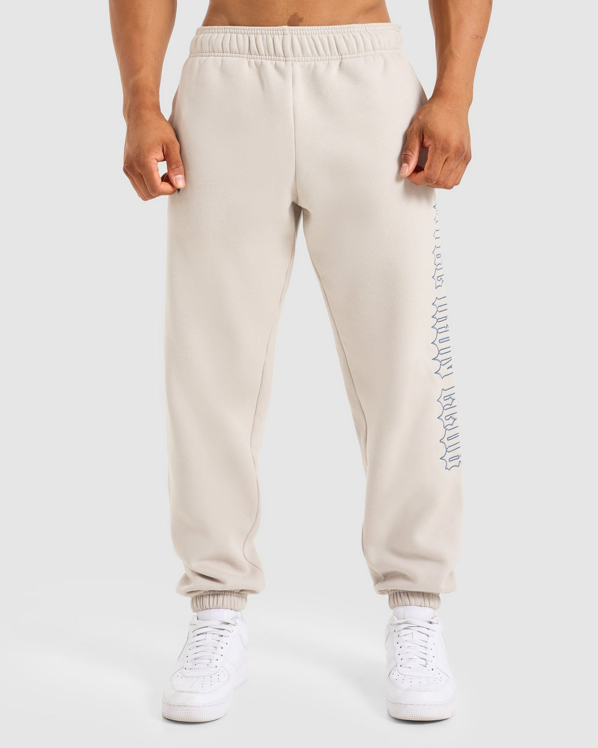 AYBL Iron Club Oversized Joggers - Cloud Grijs