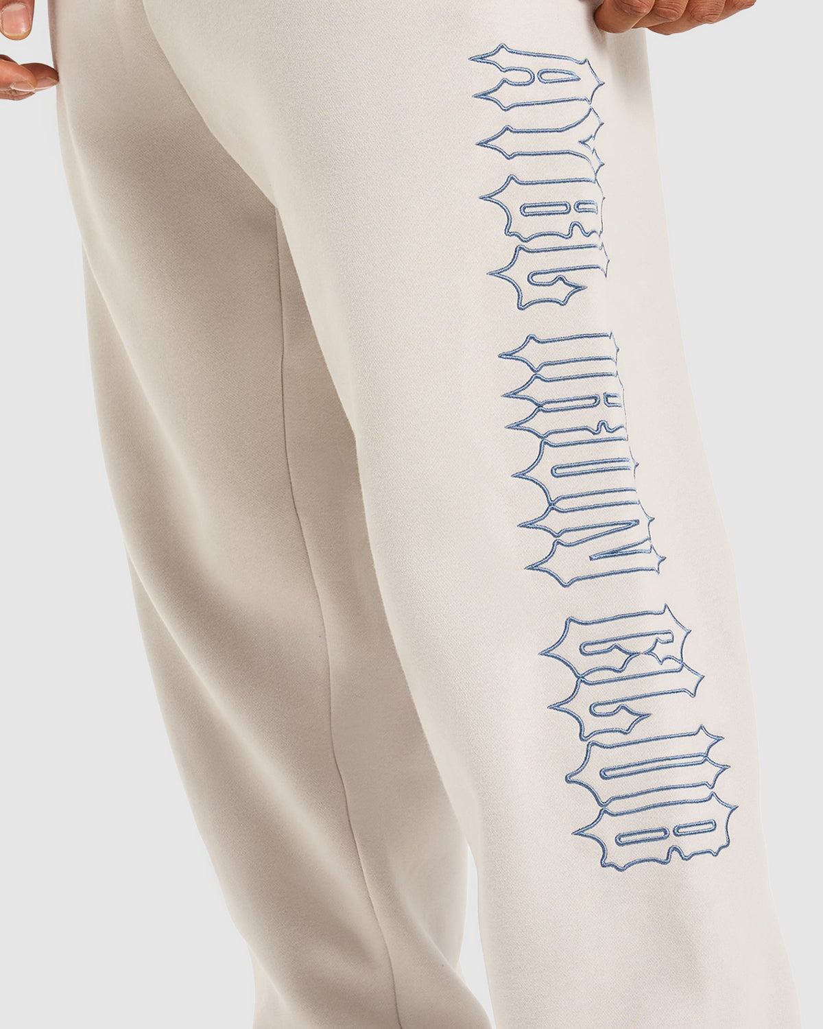 AYBL Iron Club Oversized Joggers - Cloud Grijs