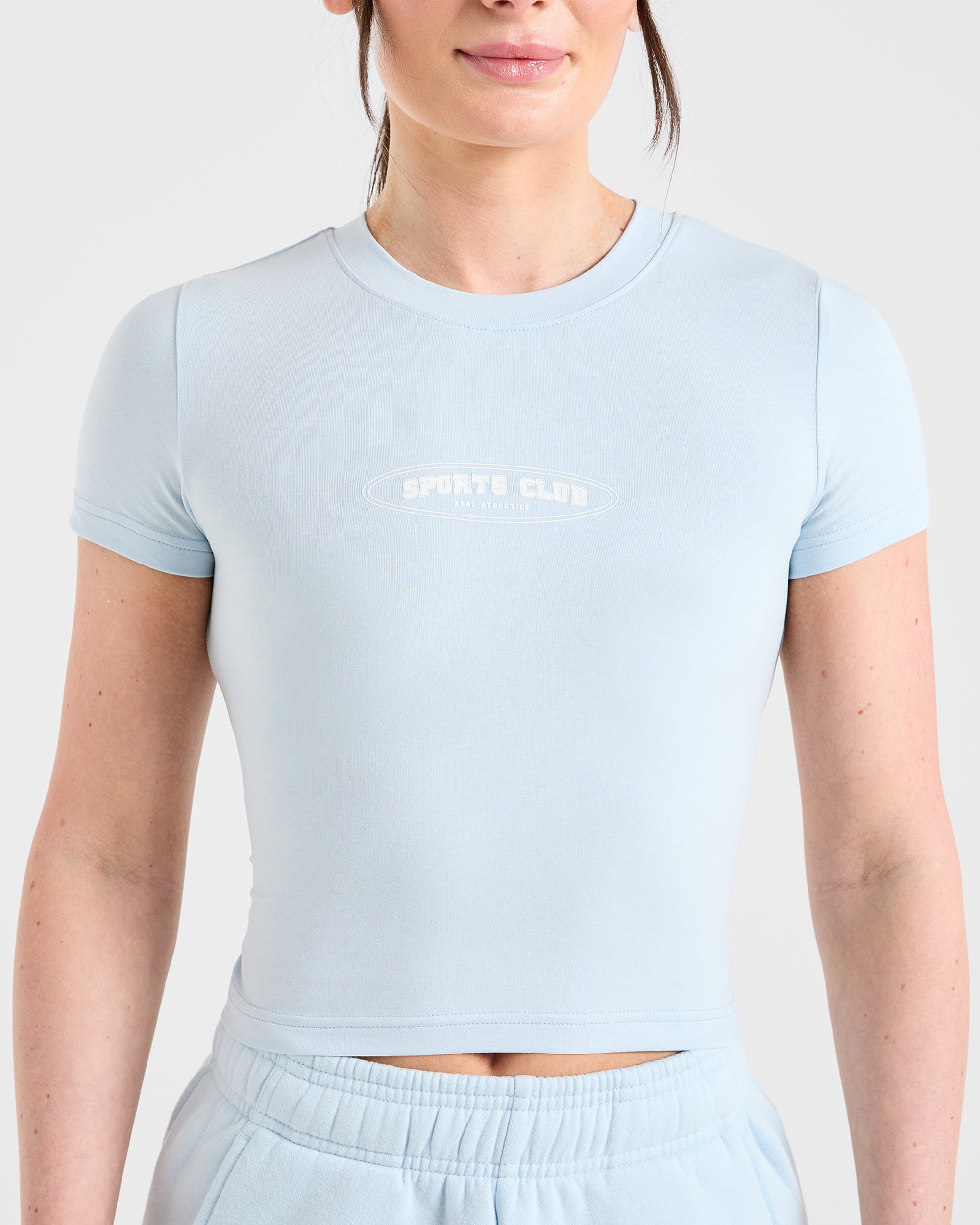 Image 6 from Sports Club Baby Tee - Baby Blue