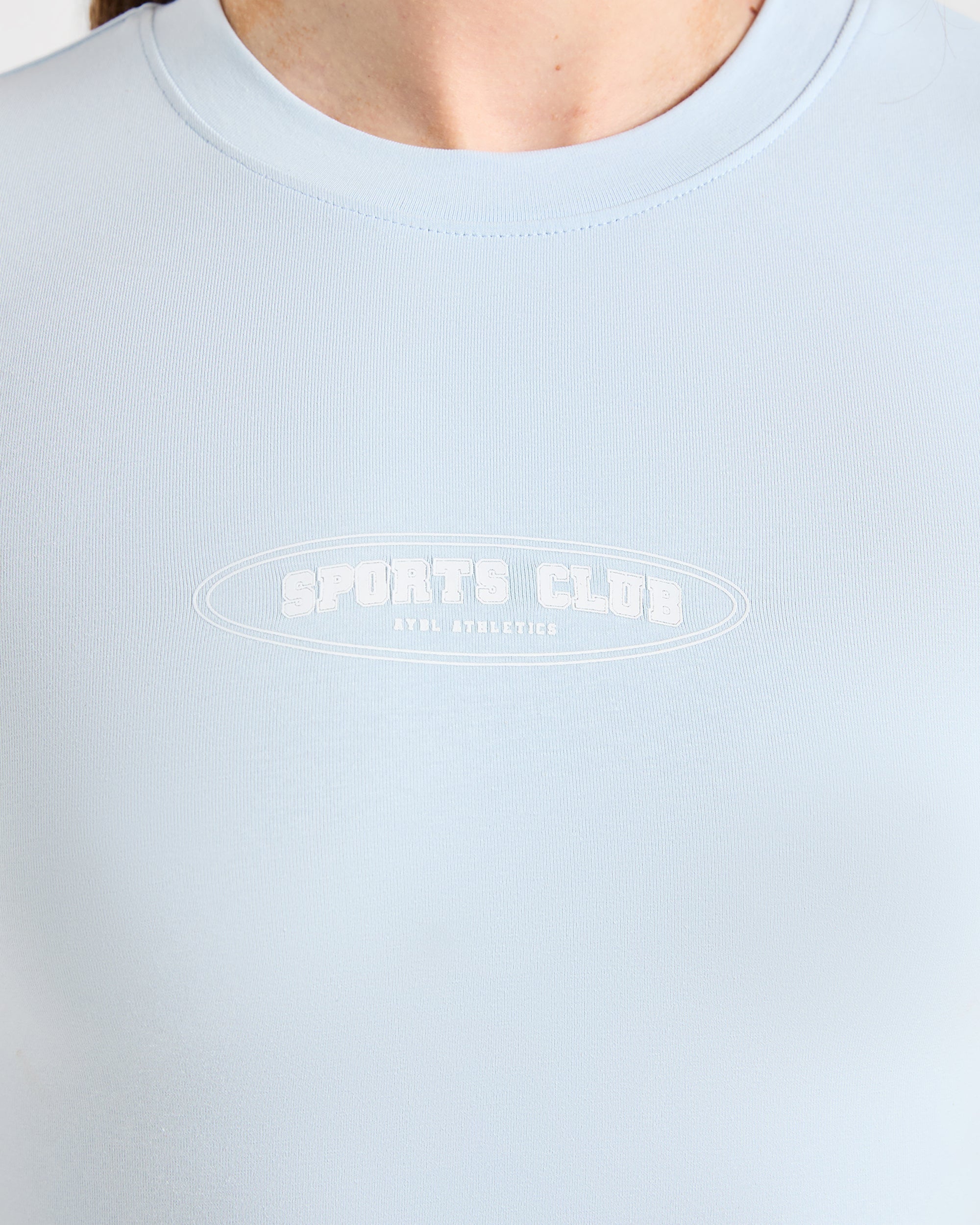 Image 5 from Sports Club Baby Tee - Baby Blue