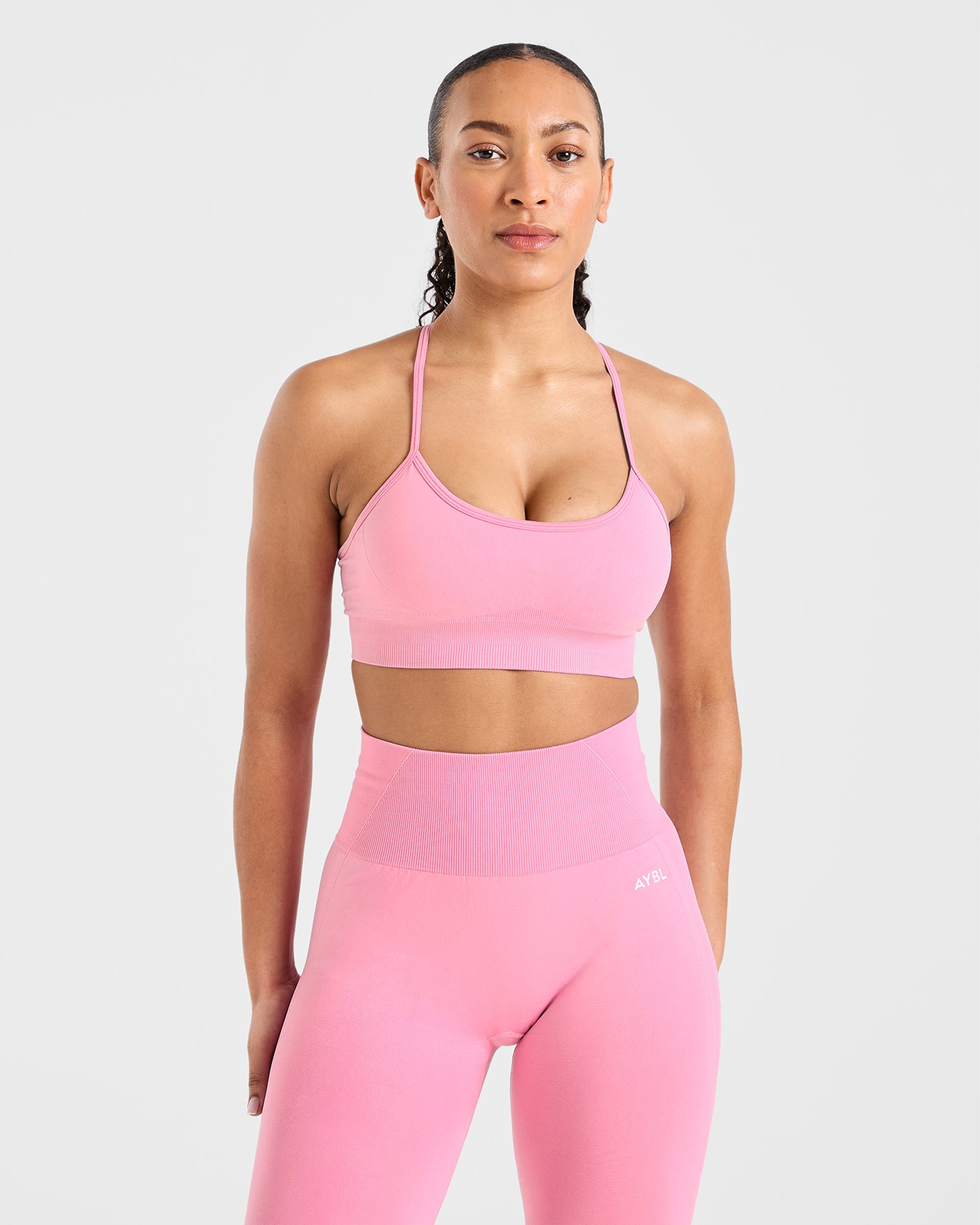 Empower Seamless Sports Bra - Baby Roze