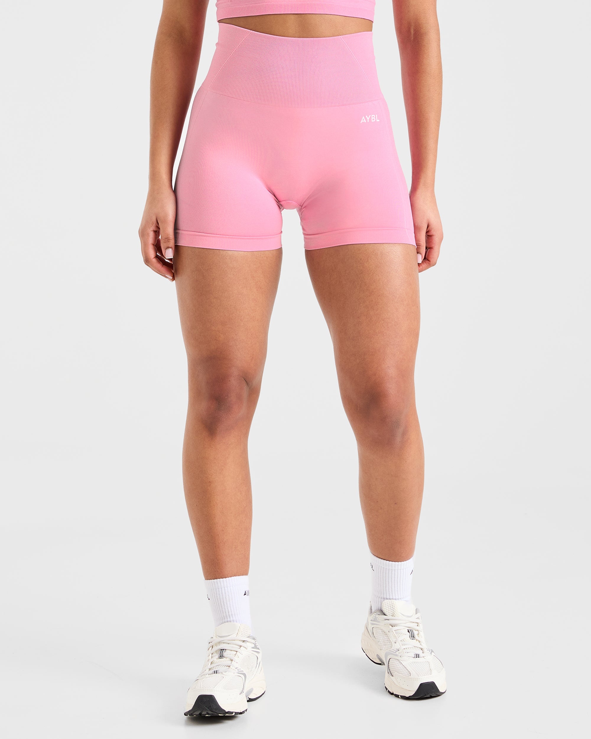 Empower Seamless Shorts - Baby Roze