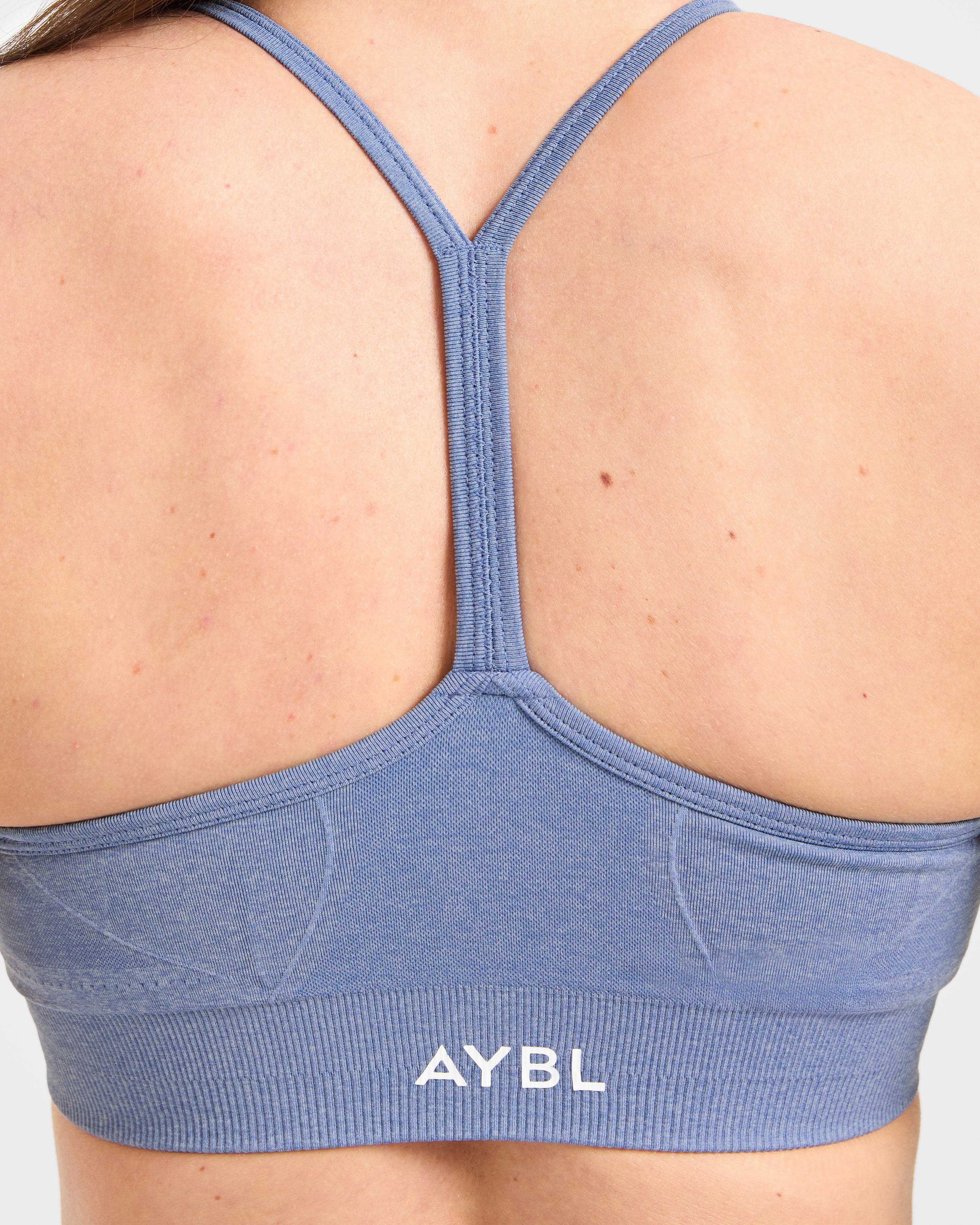 Empower Seamless Sports Bra - Blauw Marl