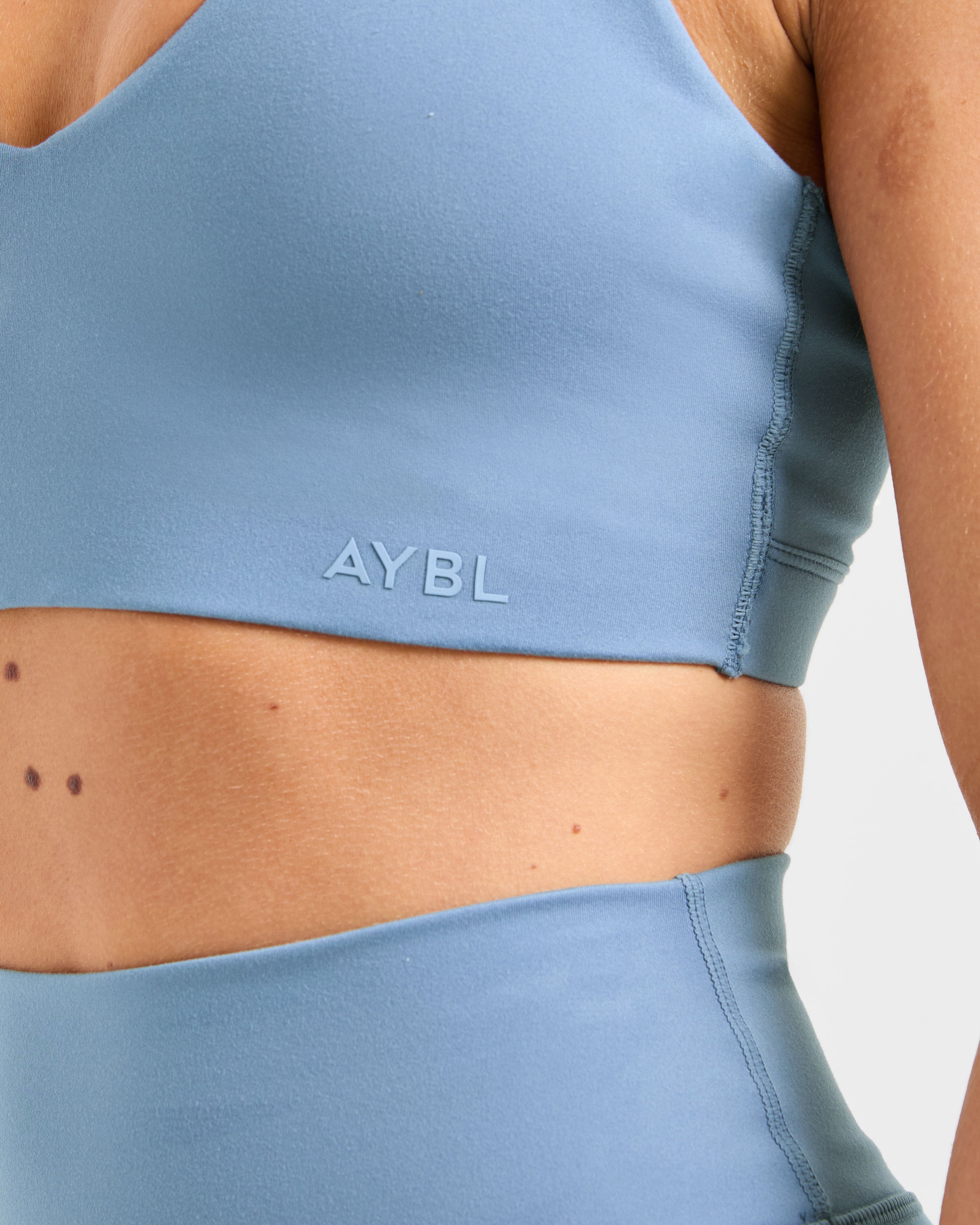 Staple Sports Bra - Slate Blauw