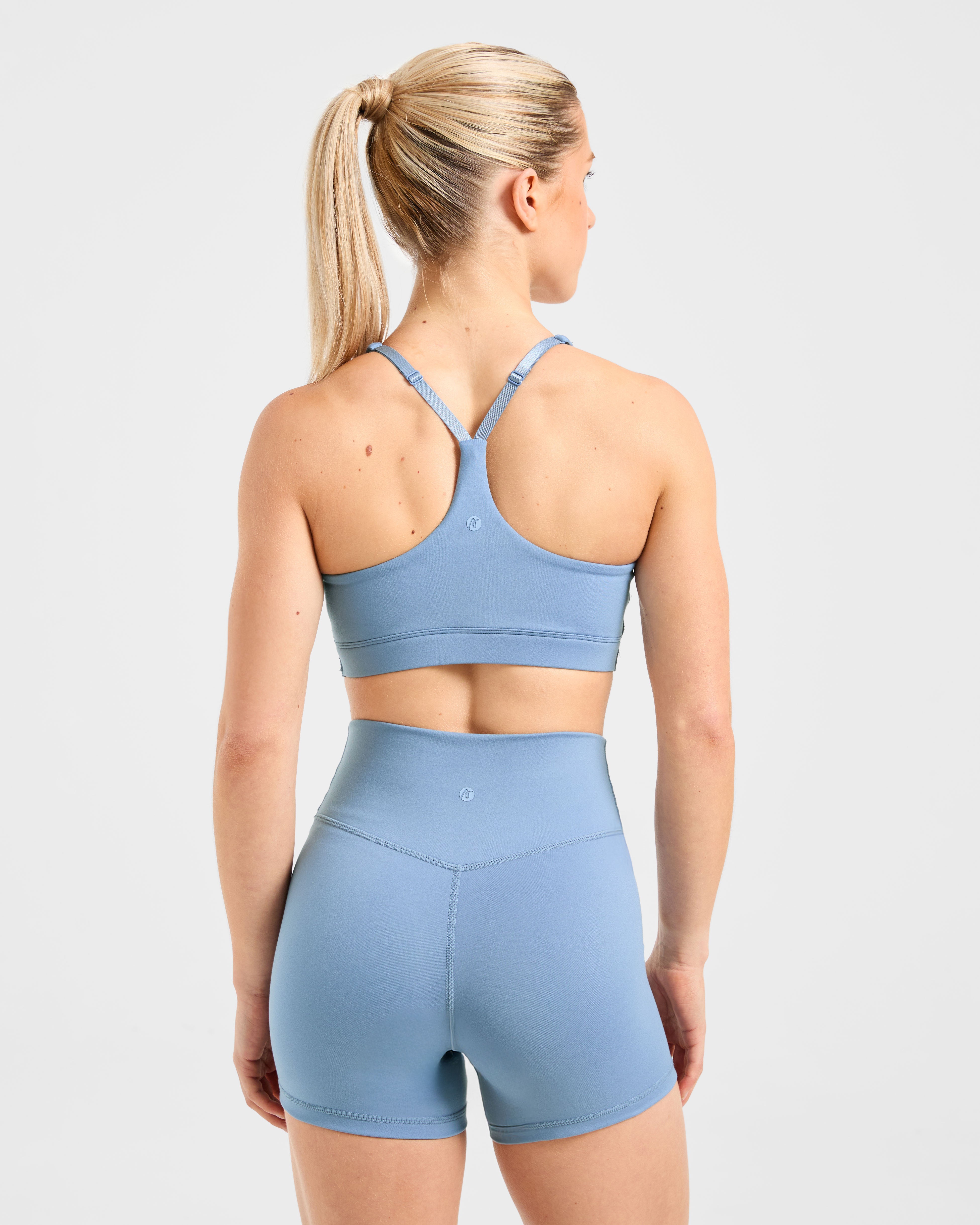 Staple Sports Bra - Slate Blauw
