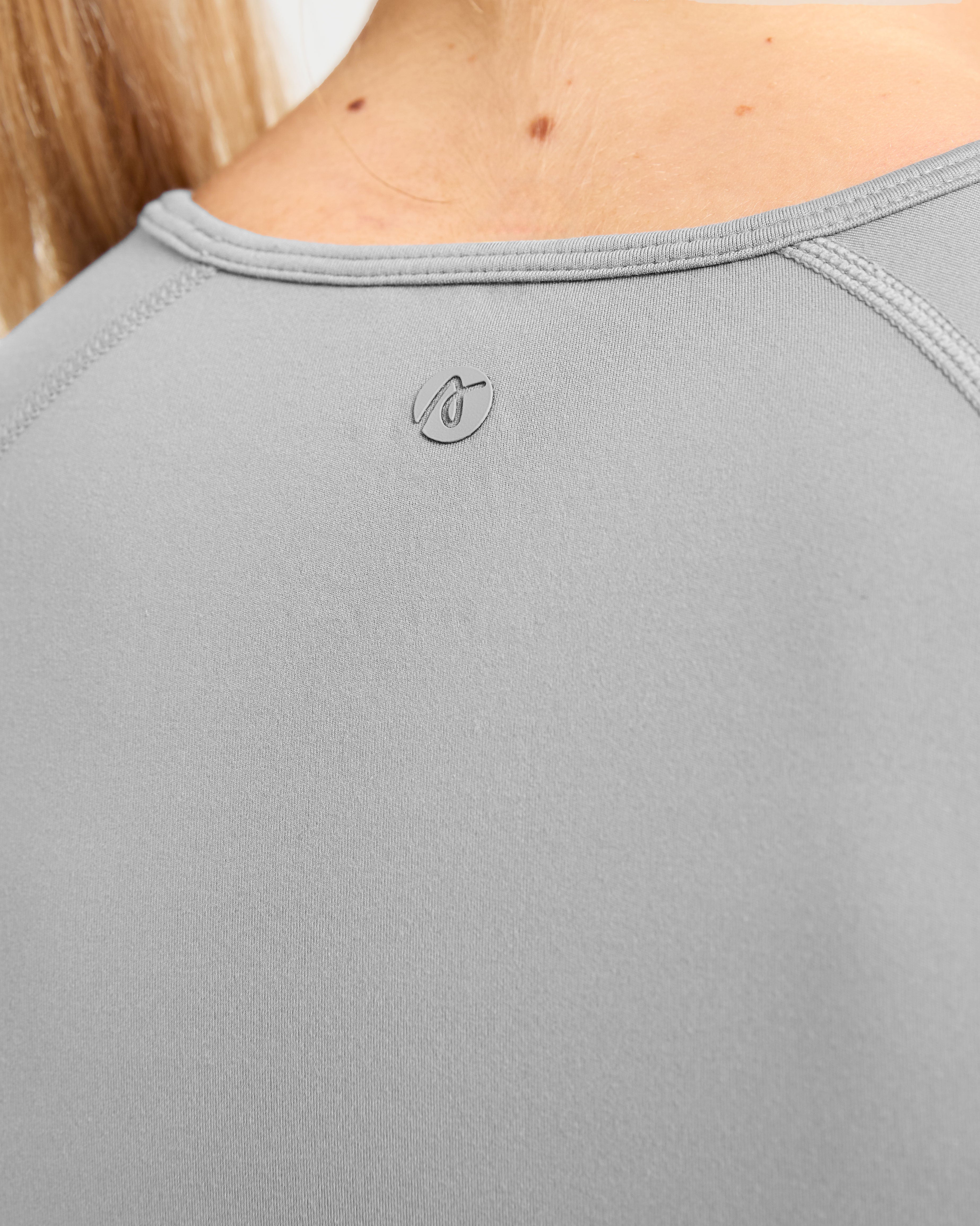 Staple Crop Top - Grijs