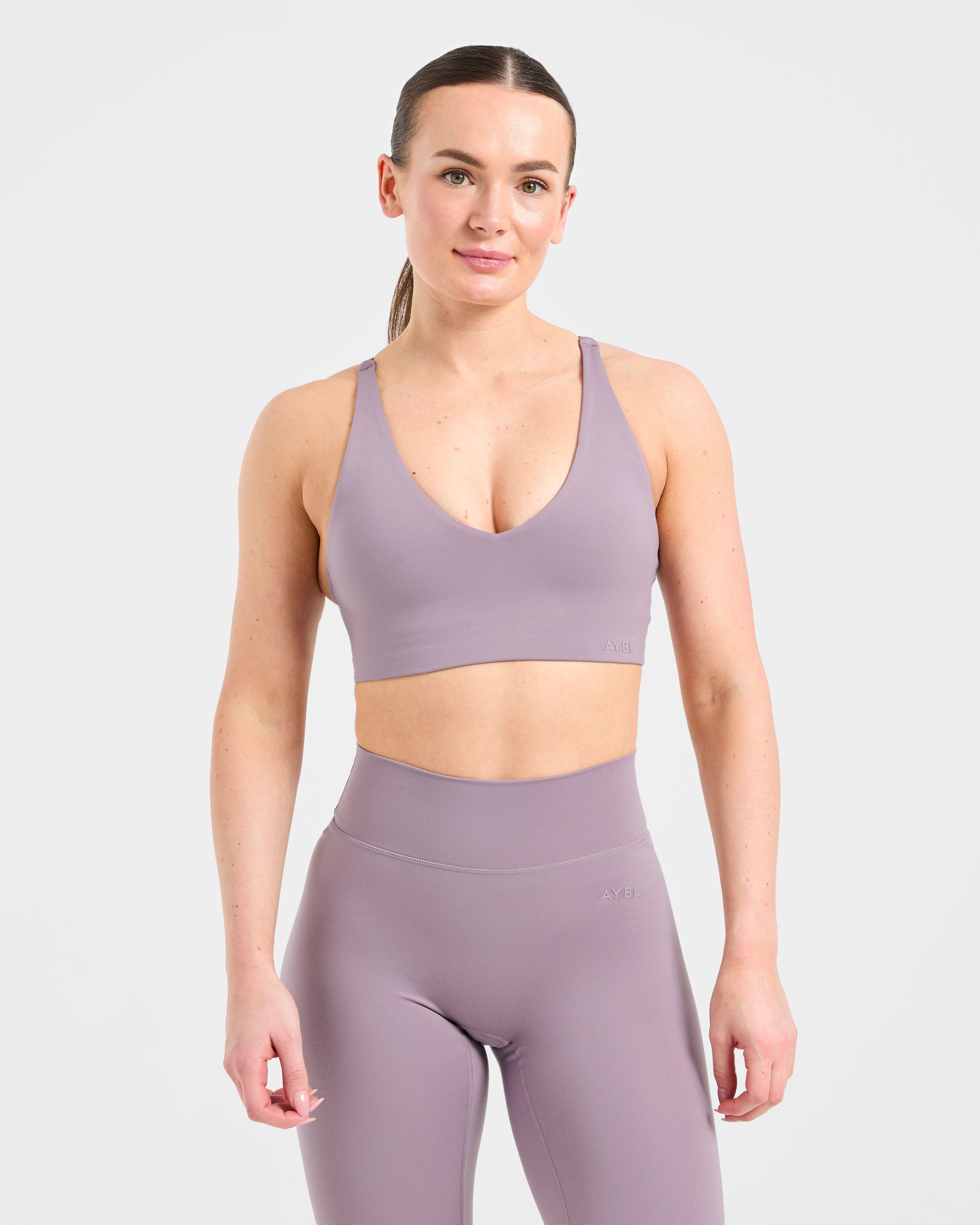 Staple Sports Bra - Mauve Paars