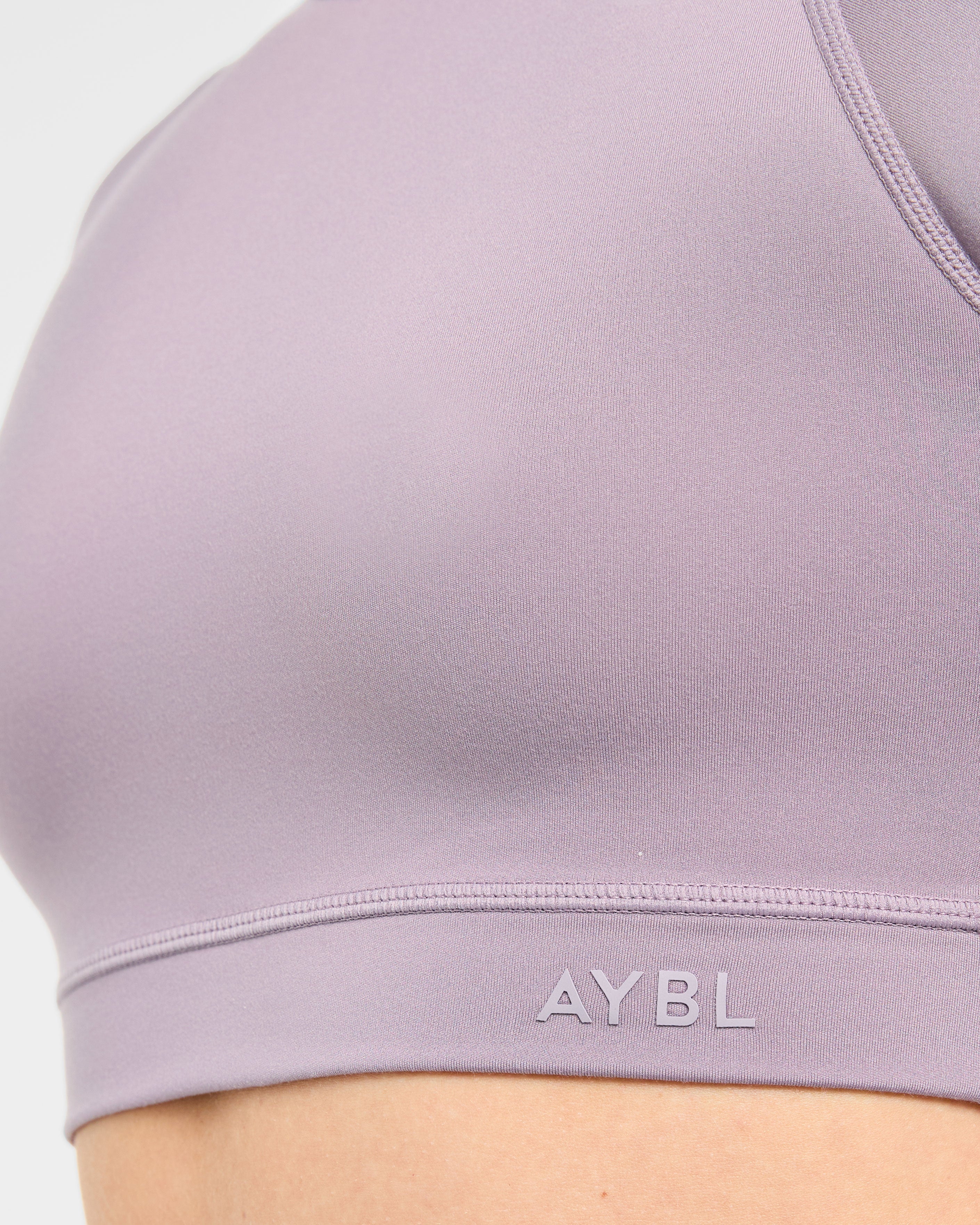 Staple Crop Top - Mauve Paars