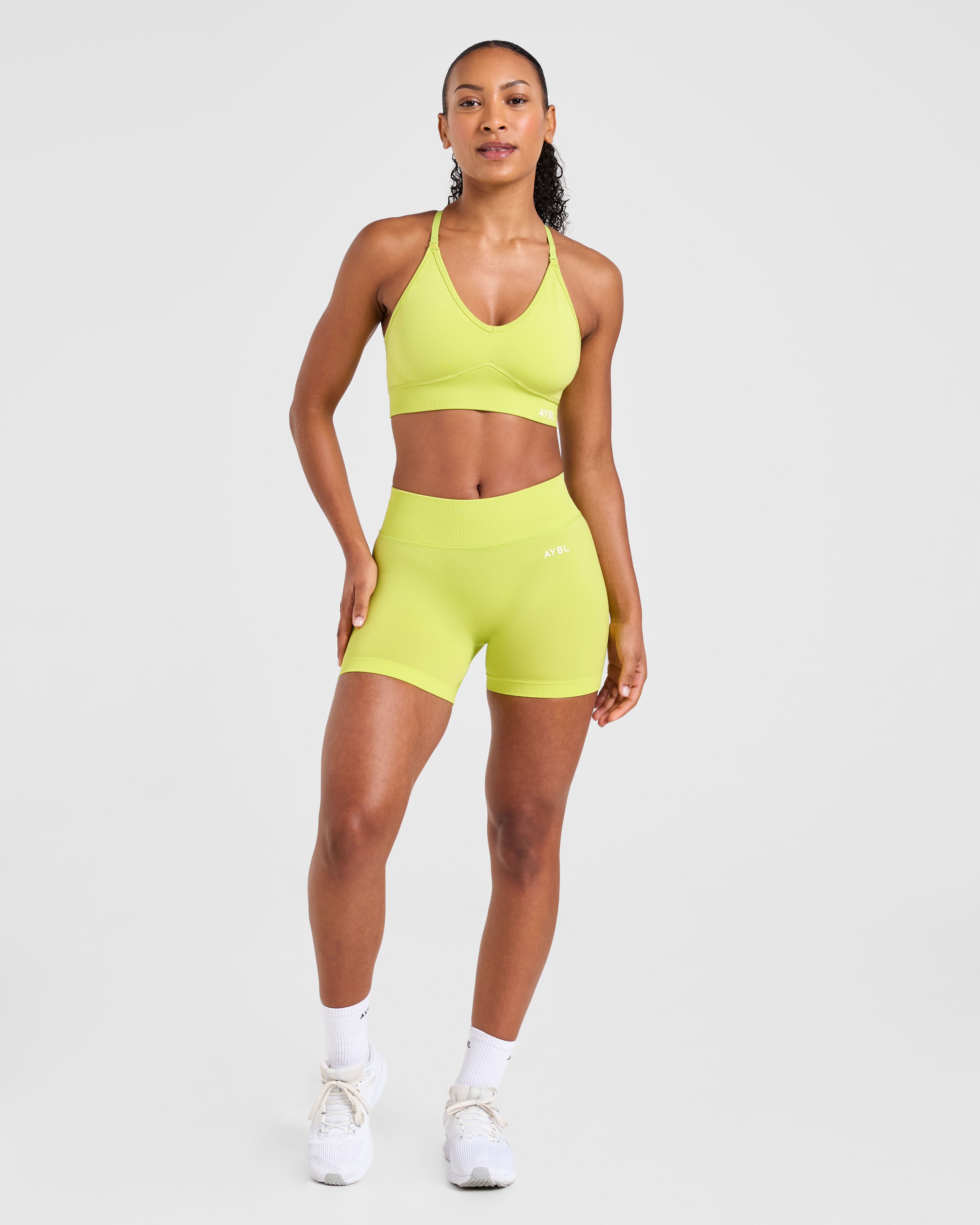 Adapt Seamless Shorts - Lime Groen