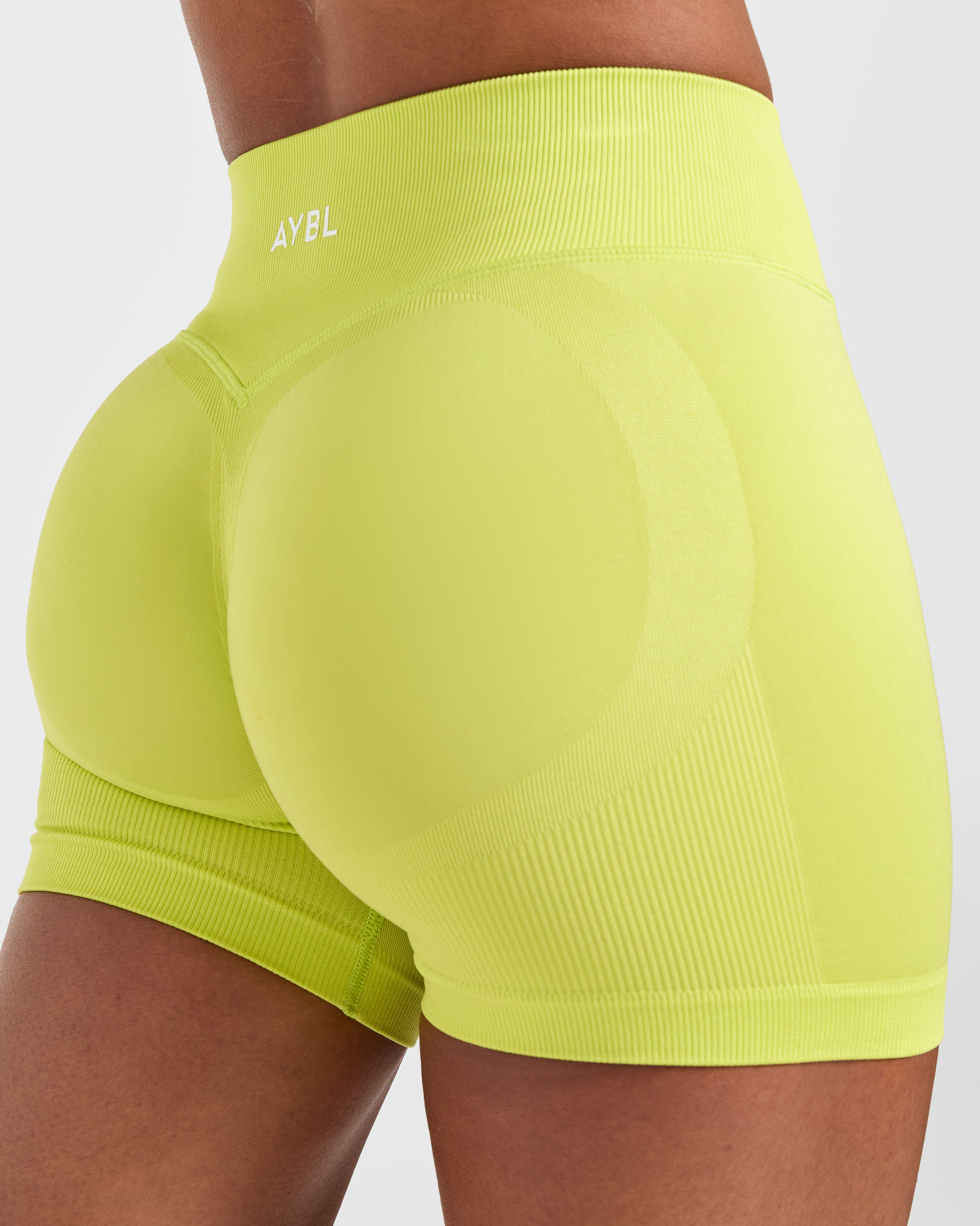 Adapt Seamless Shorts - Lime Groen