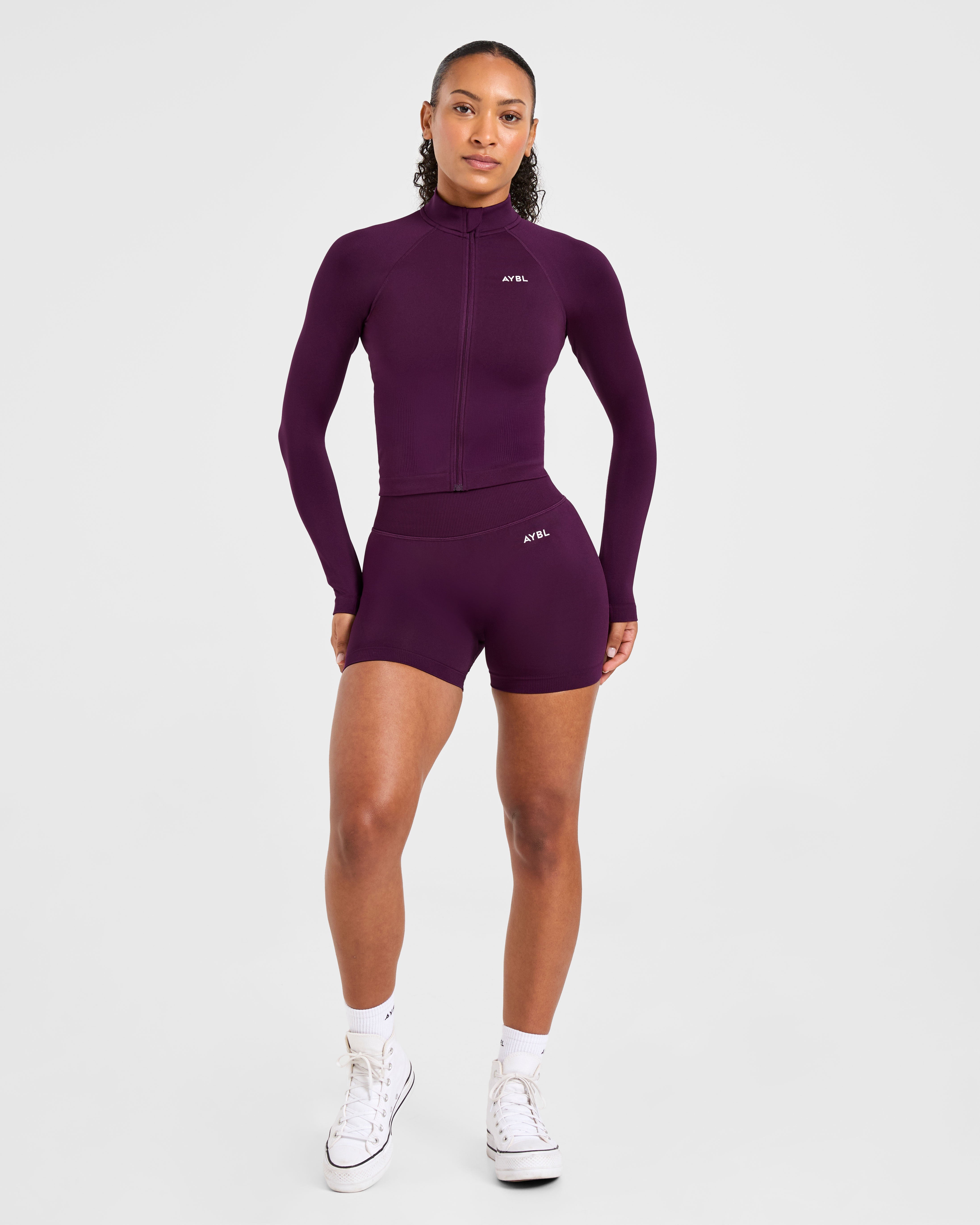 Adapt Seamless Jacket - Midnight Plum