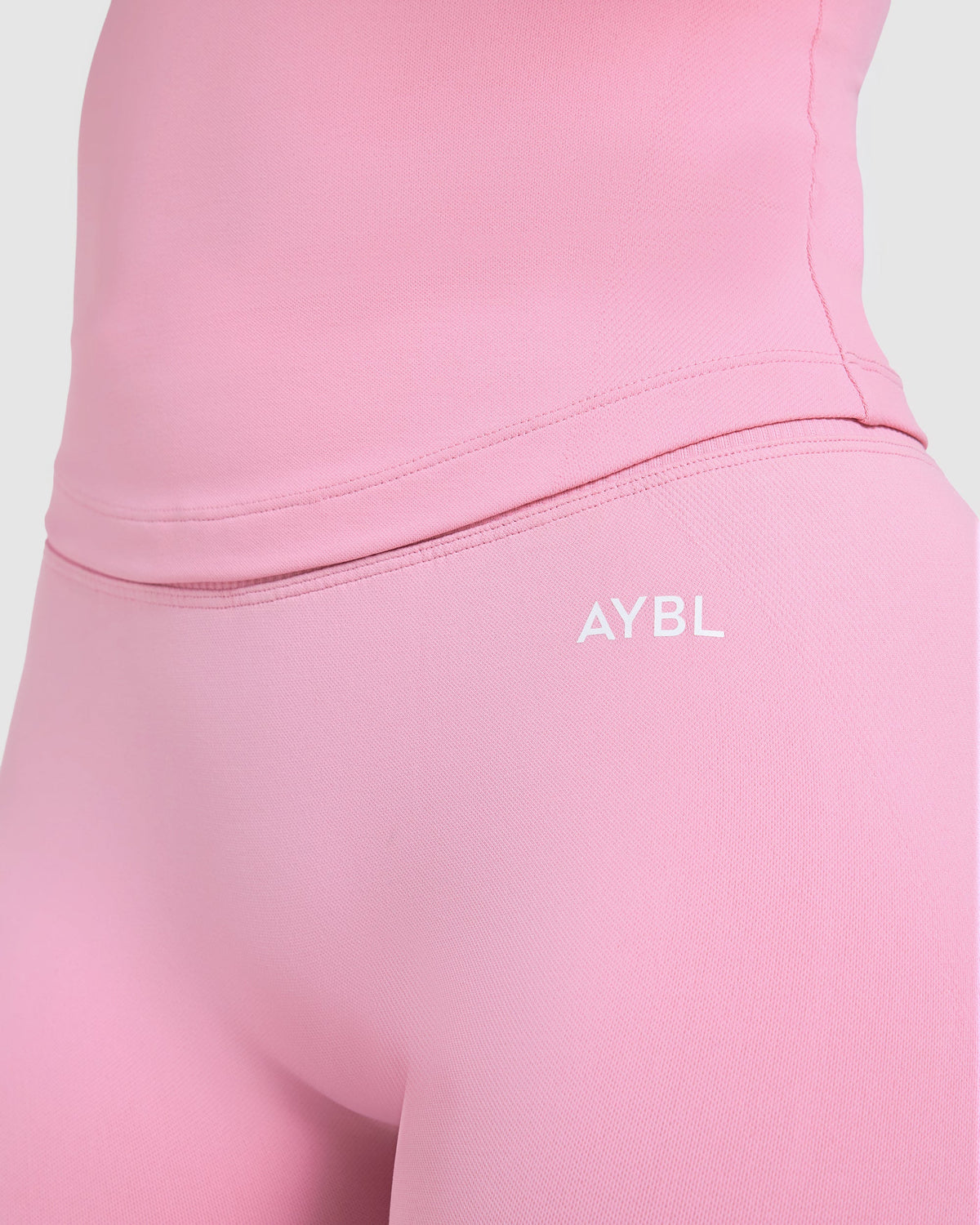 Enhance Seamless Short Sleeve Top - Sugar Roze