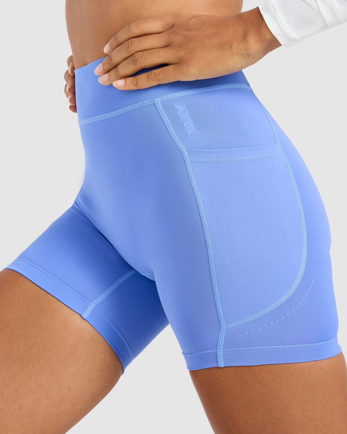 Run Pocket Shorts - Cornflower Blauw